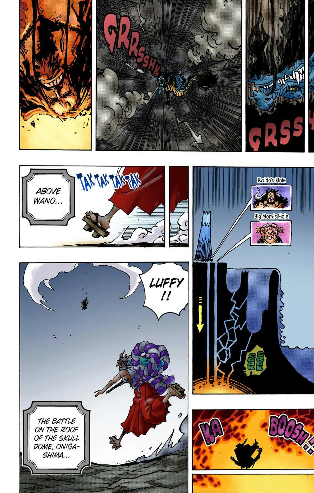 Read One Piece (Colored) chapter 1050 image 1 on Lezhin