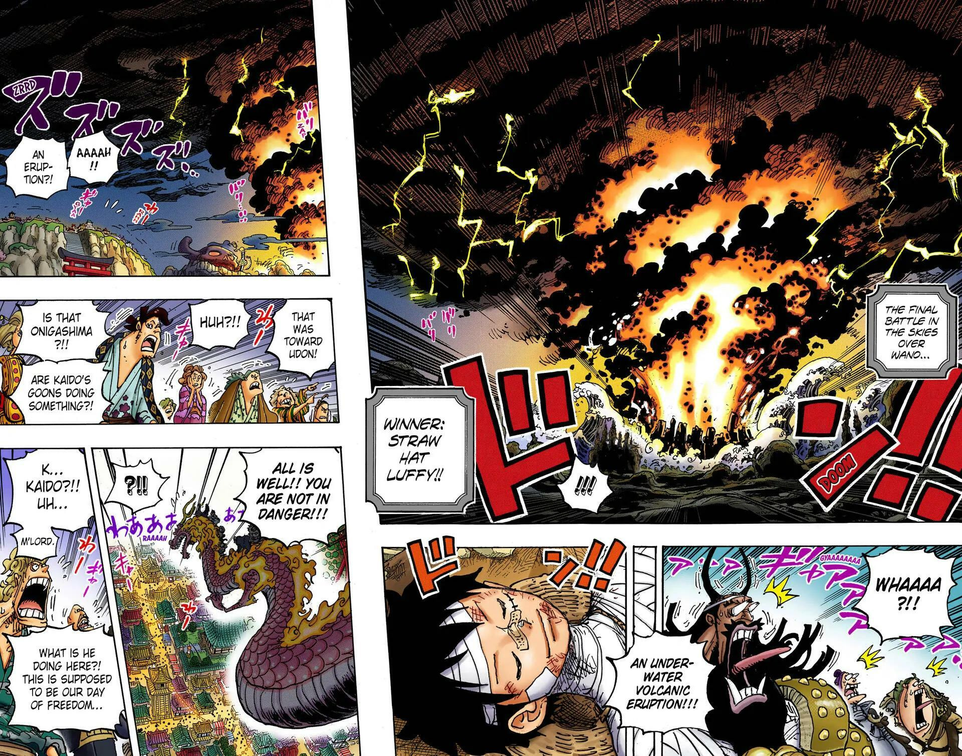 Read One Piece (Colored) chapter 1050 image 11 on Lezhin