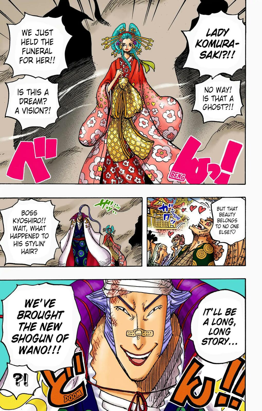 Read One Piece (Colored) chapter 1050 image 13 on Lezhin