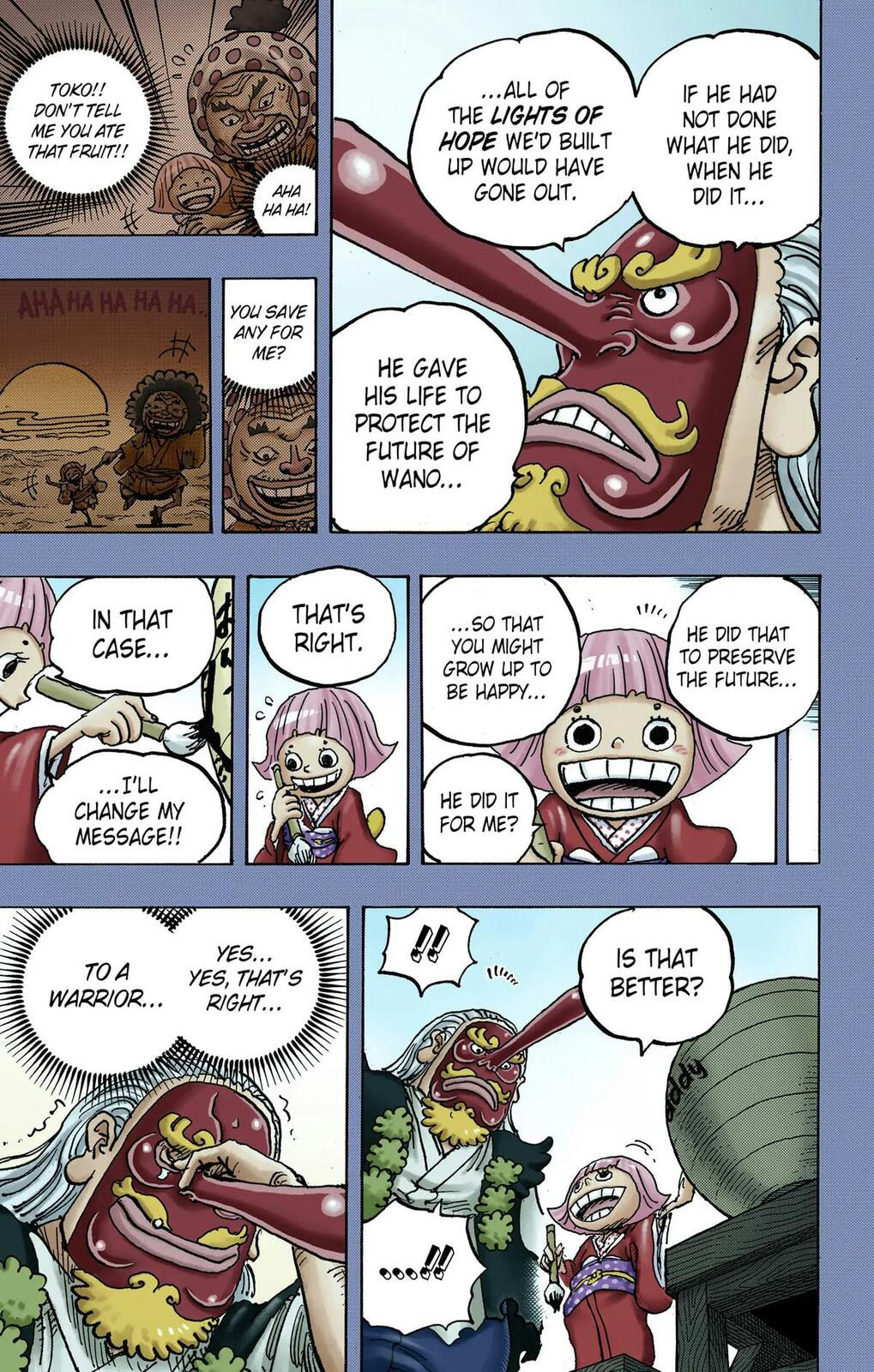 Read One Piece (Colored) chapter 1050 image 4 on Lezhin