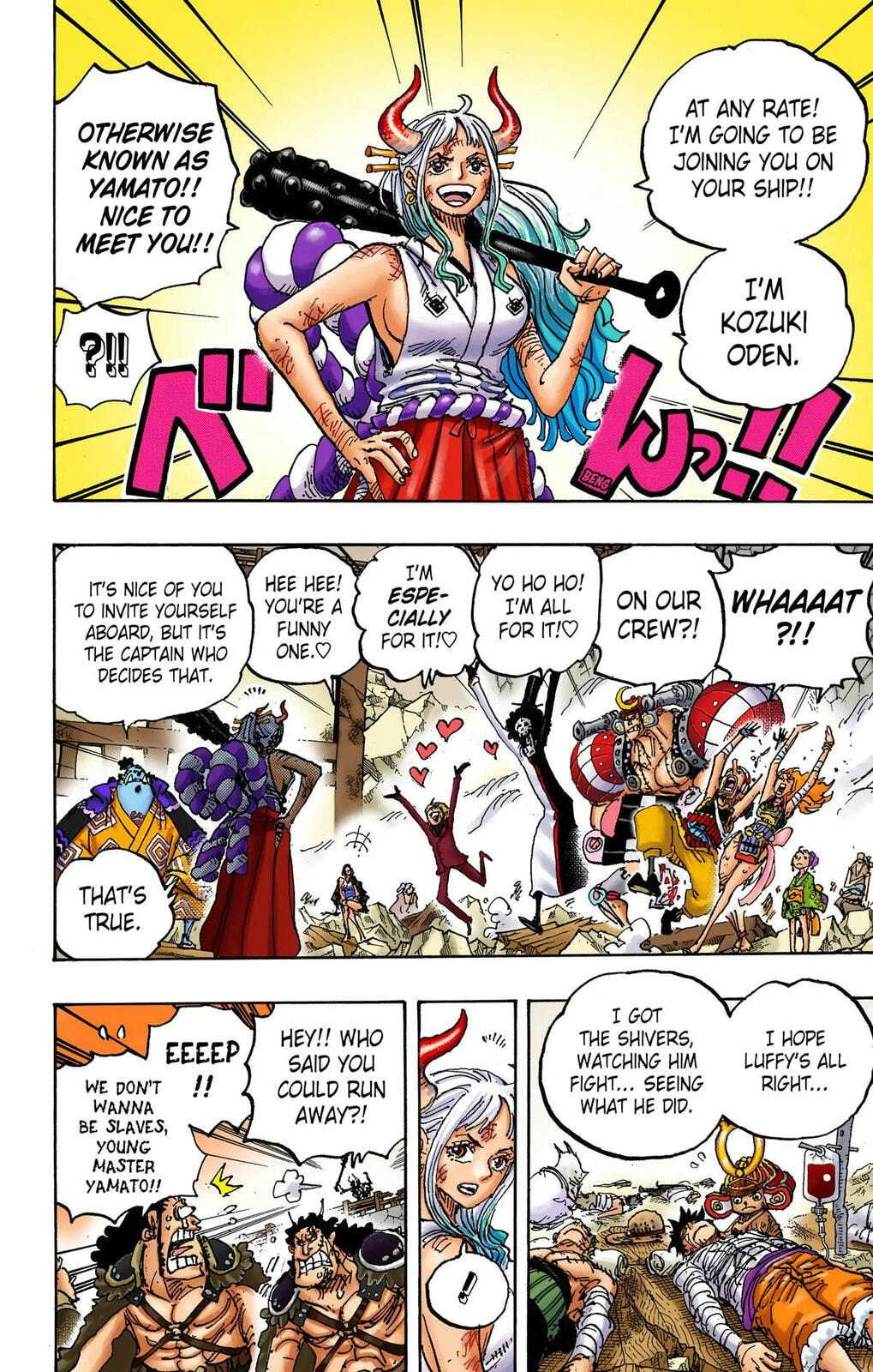 Read One Piece (Colored) chapter 1051 image 5 on Lezhin