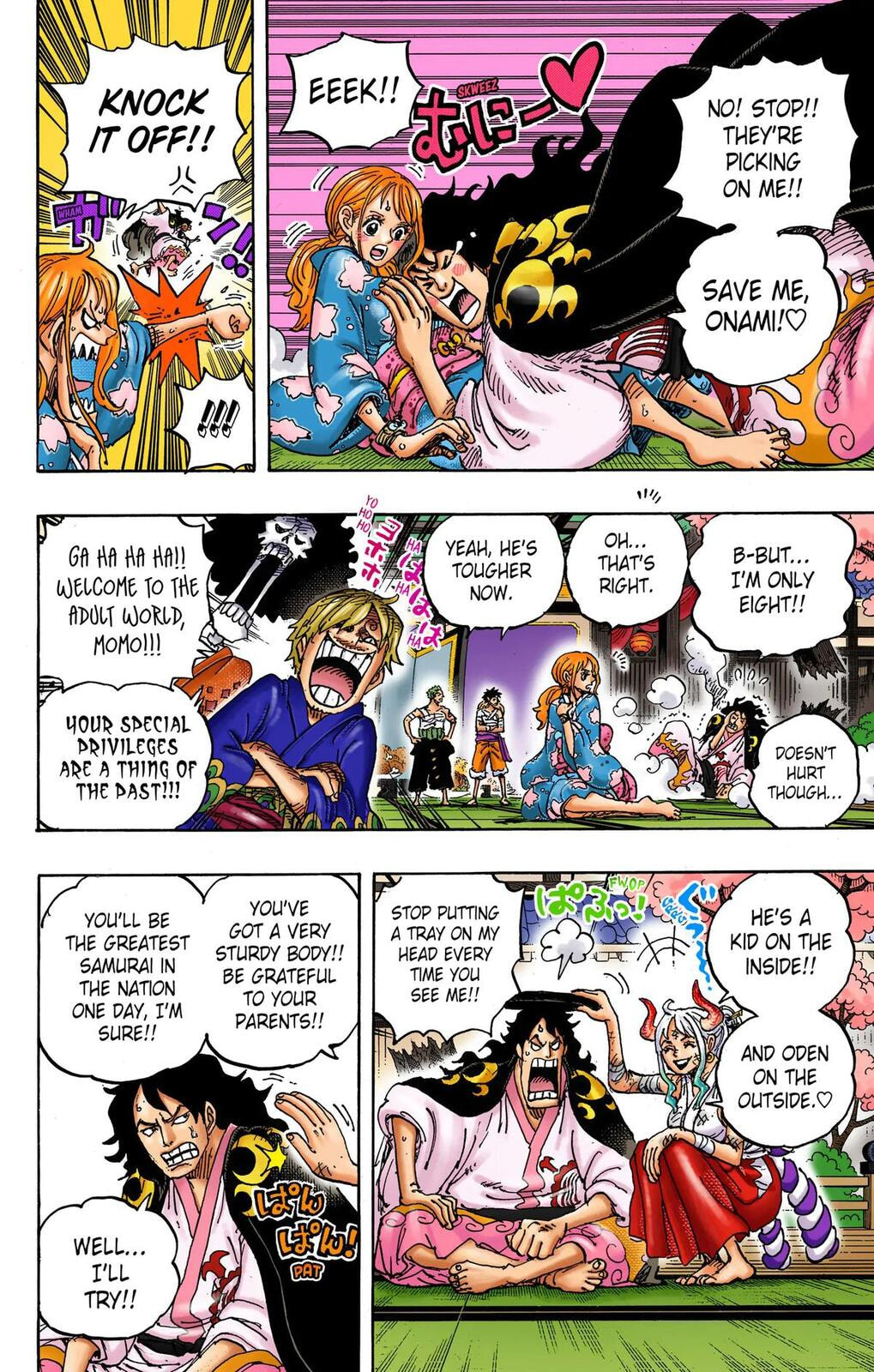 Read One Piece (Colored) chapter 1052 image 10 on Lezhin