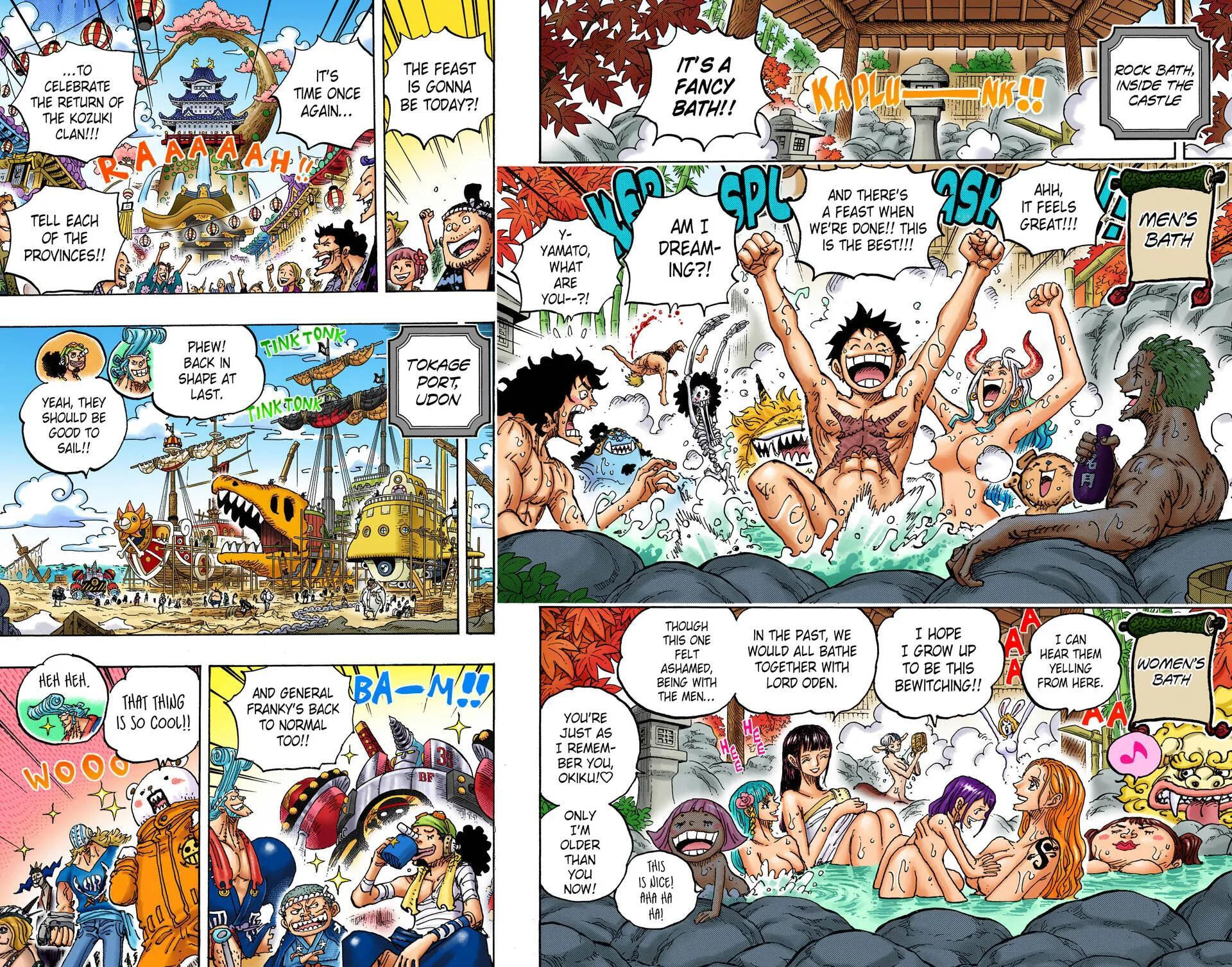 Read One Piece (Colored) chapter 1052 image 12 on Lezhin