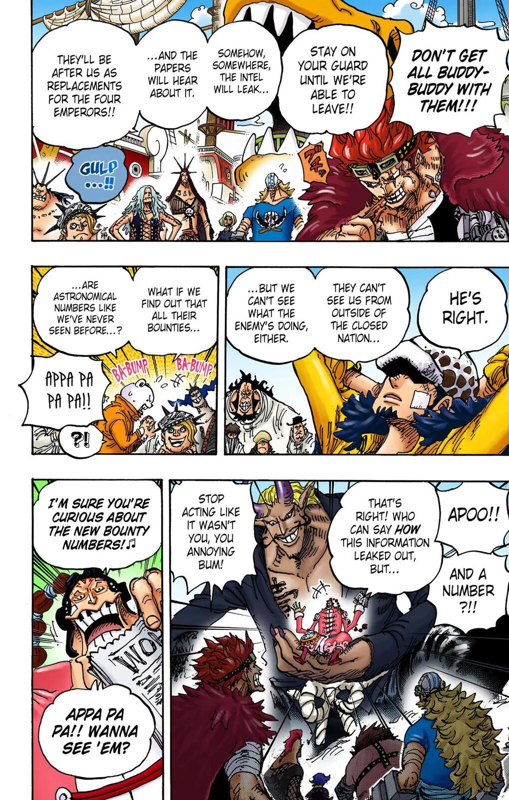 Read One Piece (Colored) chapter 1052 image 13 on Lezhin