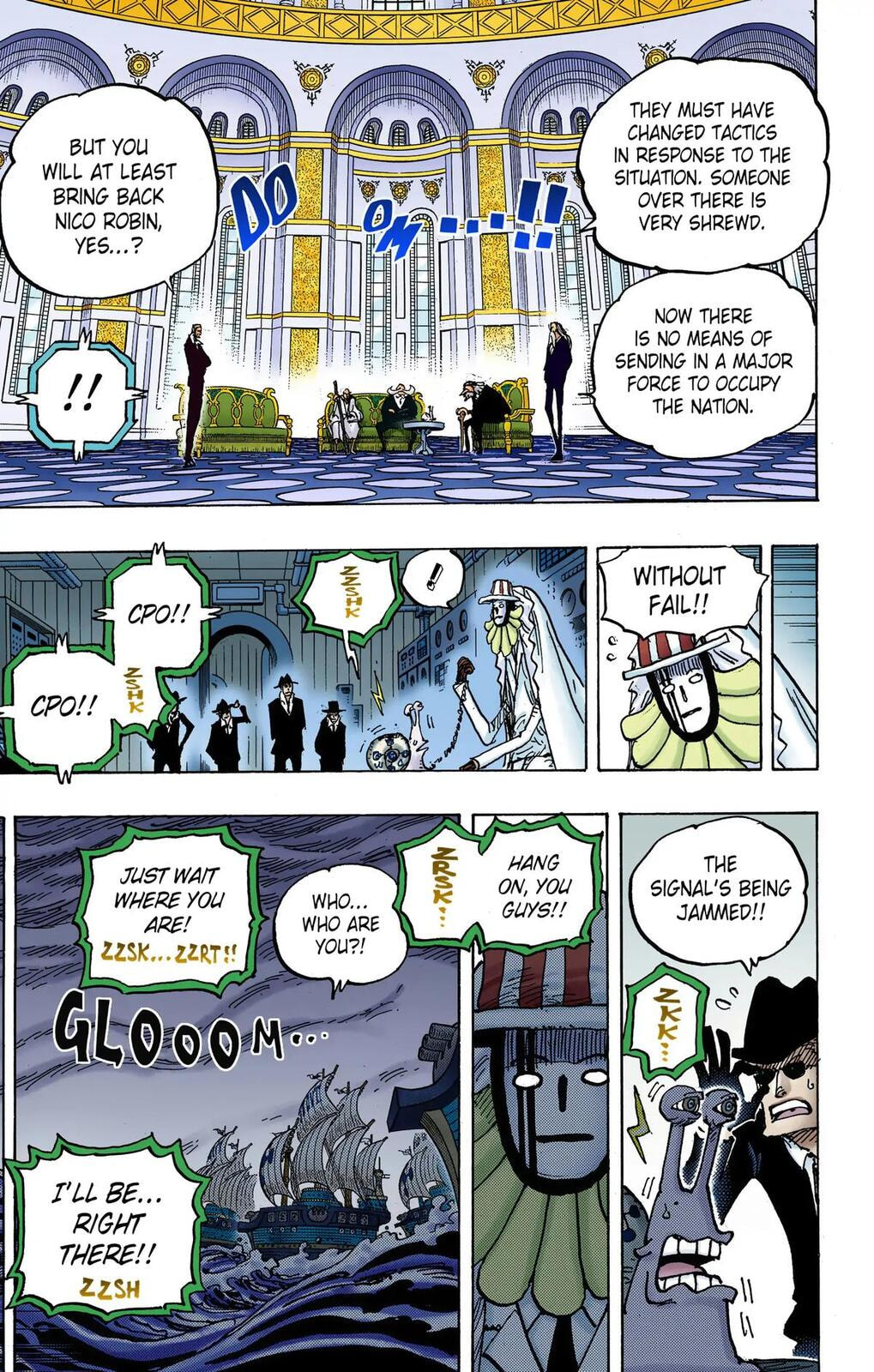 Read One Piece (Colored) chapter 1052 image 2 on Lezhin