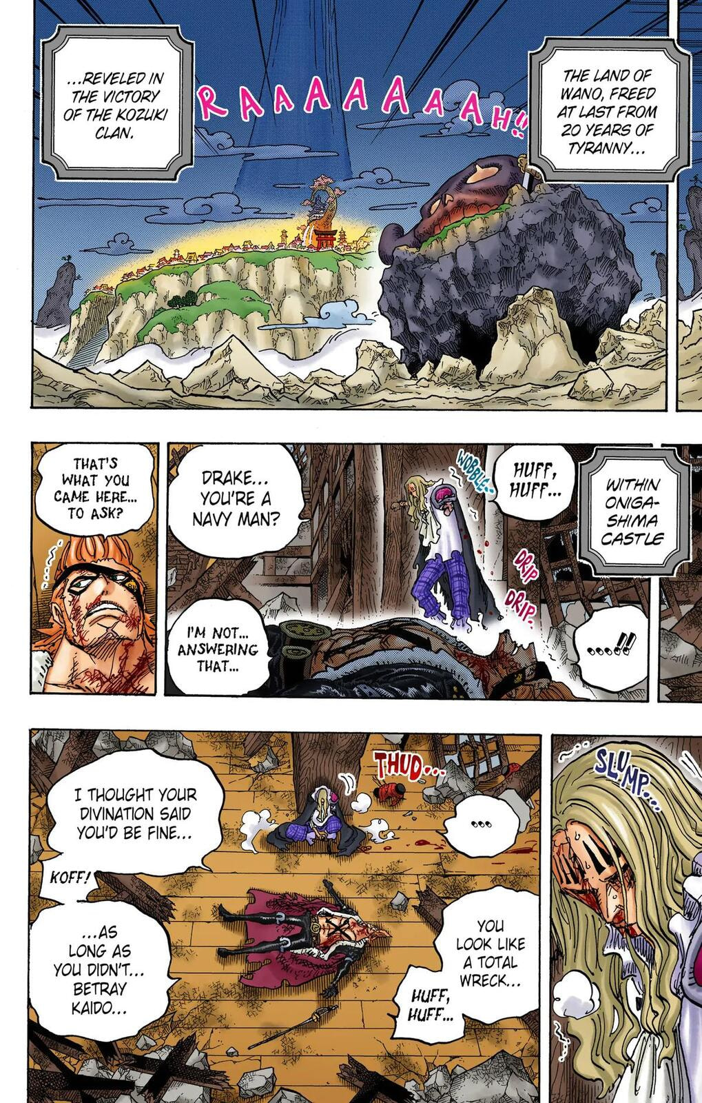 Read One Piece (Colored) chapter 1052 image 3 on Lezhin