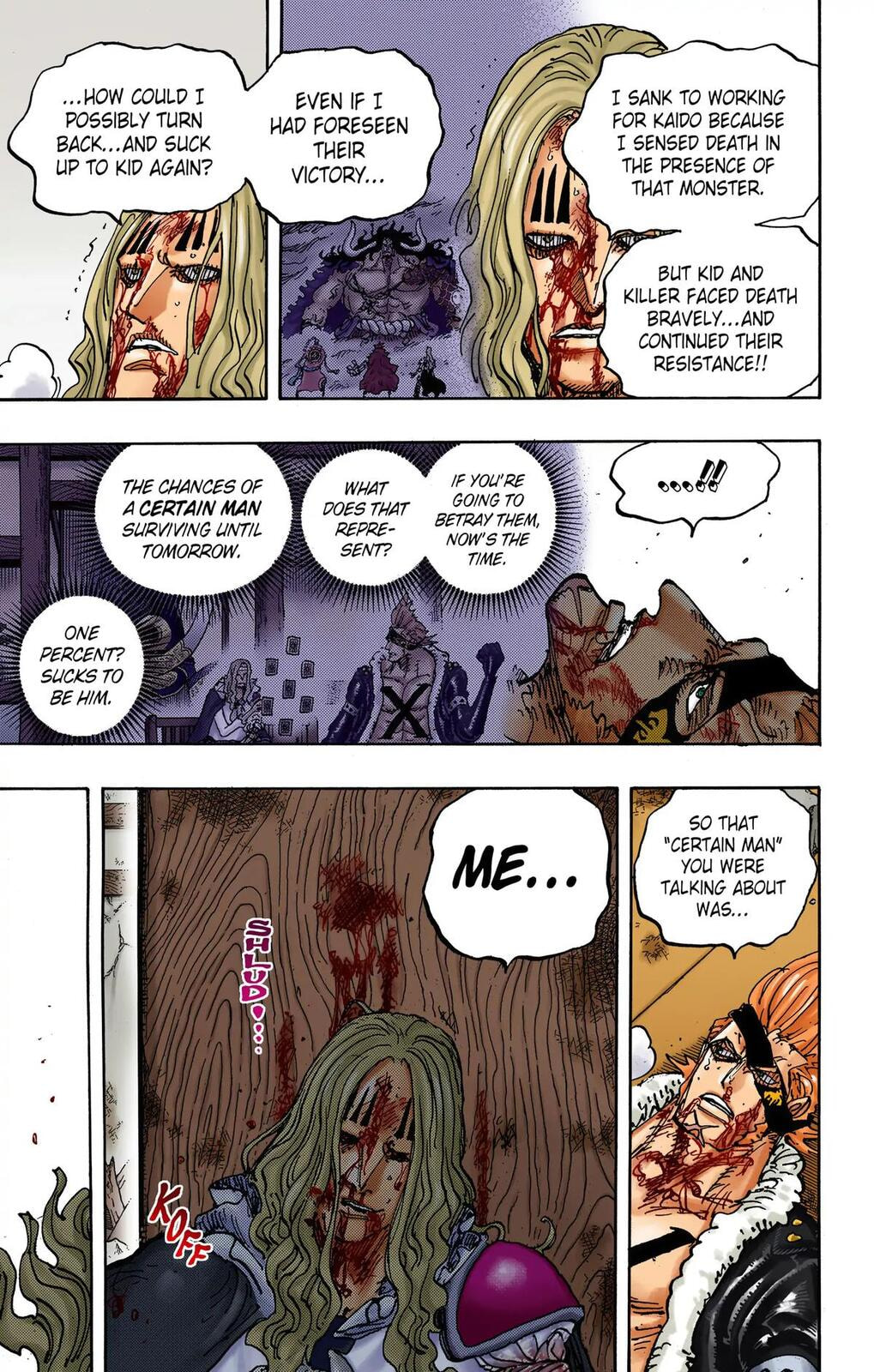Read One Piece (Colored) chapter 1052 image 4 on Lezhin