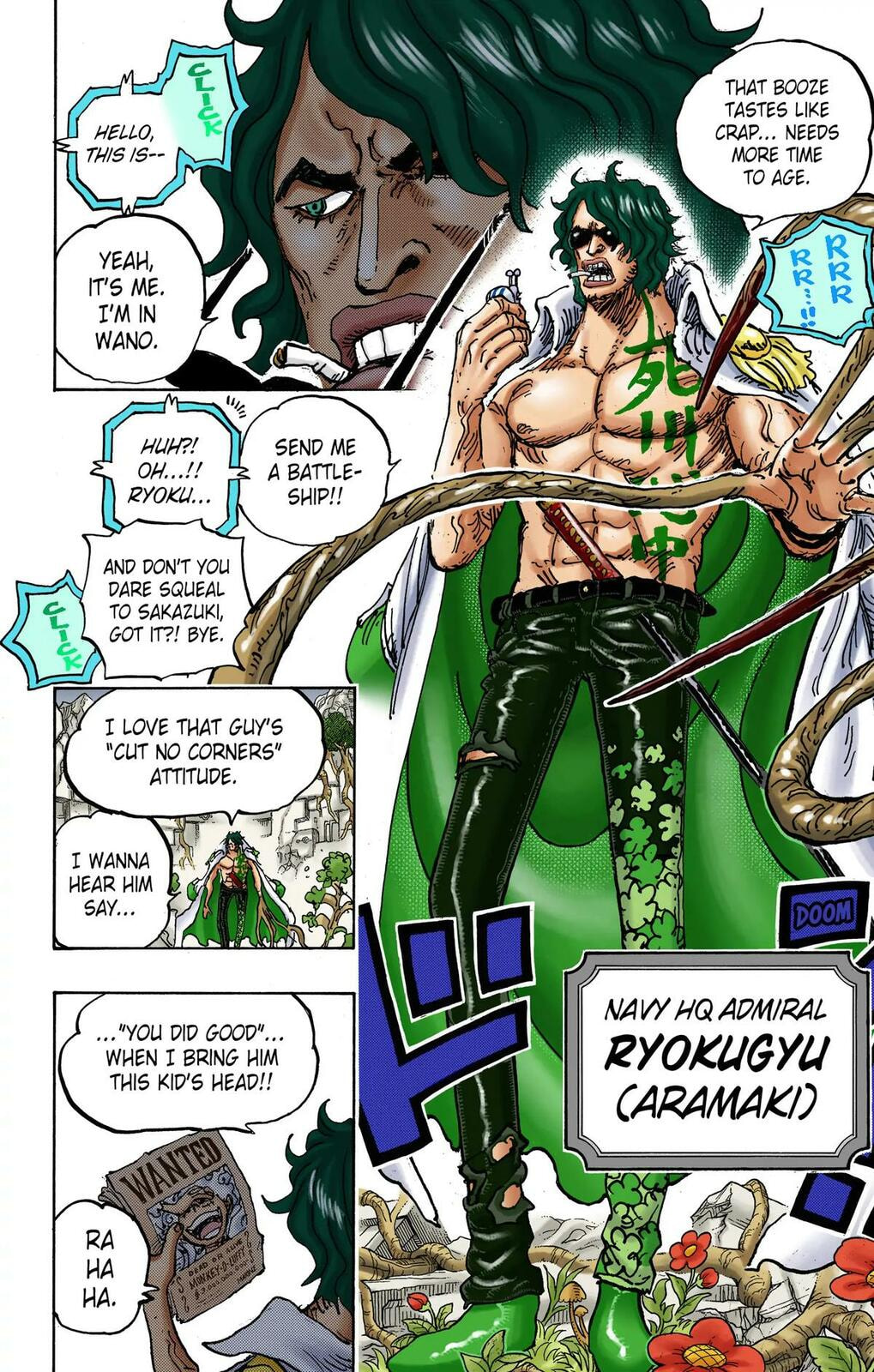 Read One Piece (Colored) chapter 1053 image 10 on Lezhin