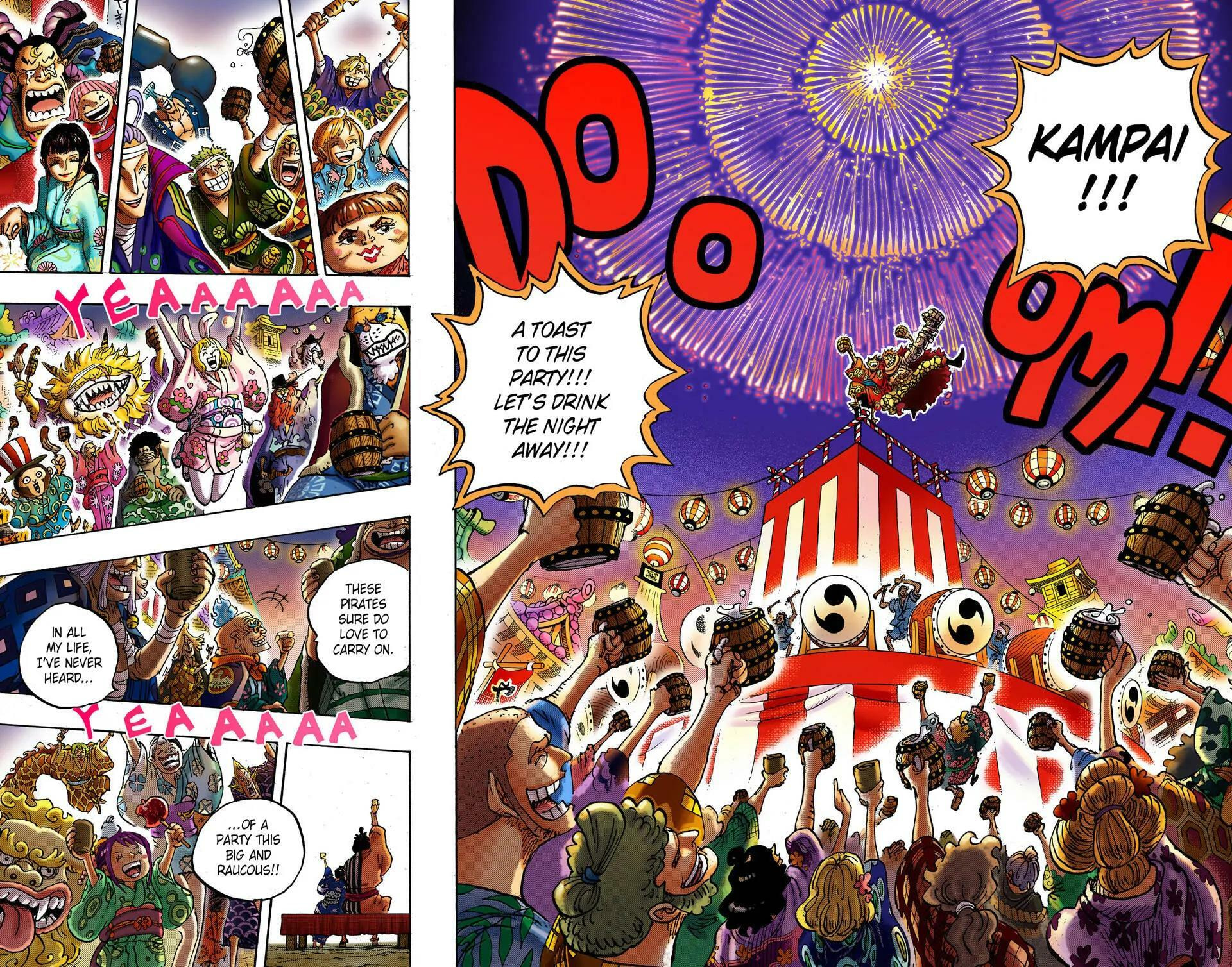 Read One Piece (Colored) chapter 1053 image 12 on Lezhin