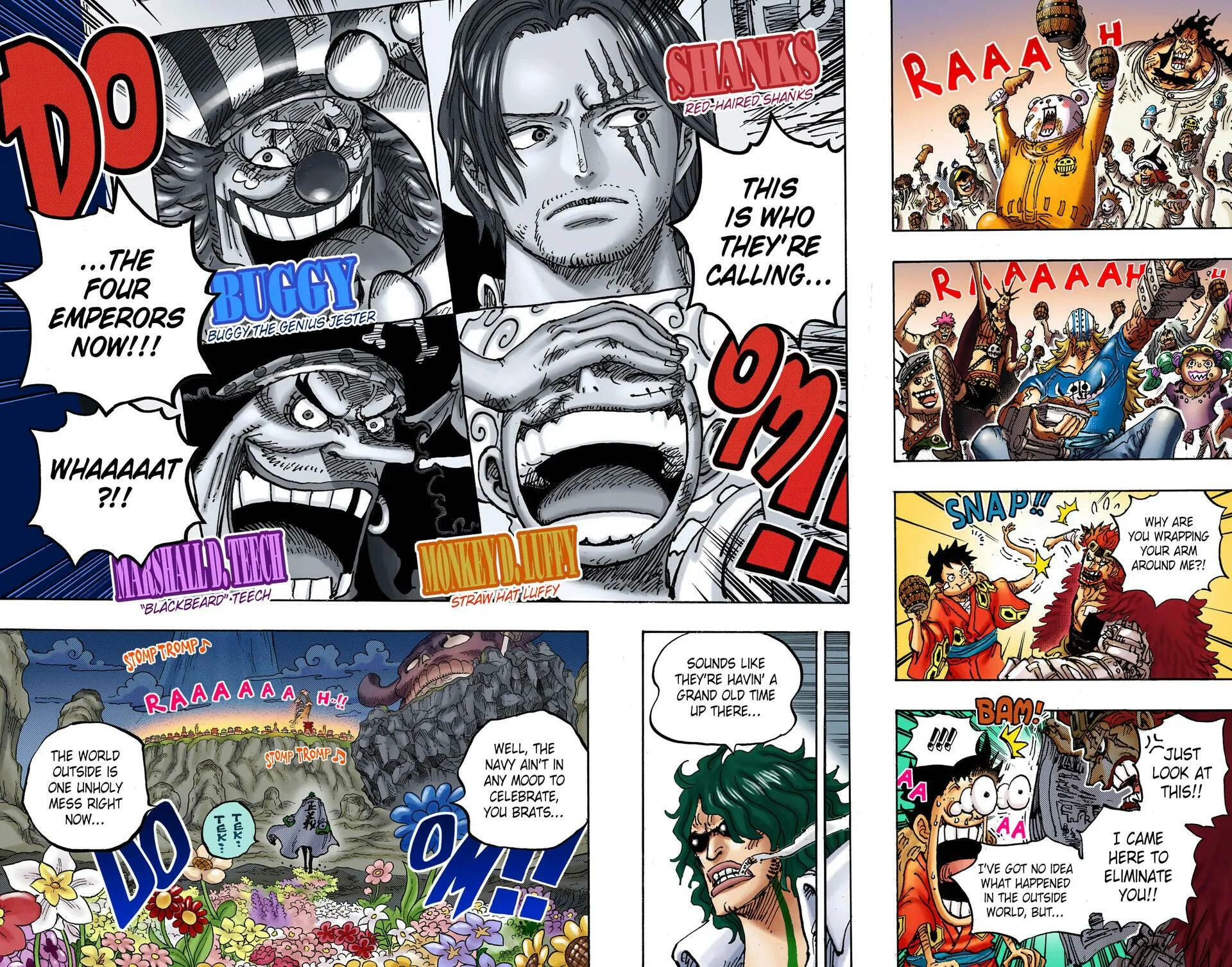 Read One Piece (Colored) chapter 1053 image 13 on Lezhin