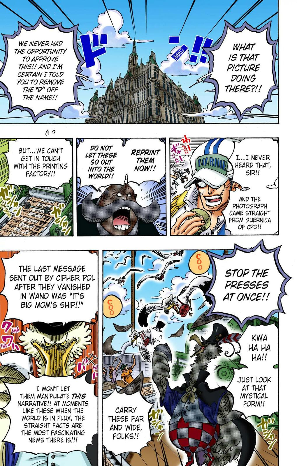 Read One Piece (Colored) chapter 1053 image 2 on Lezhin