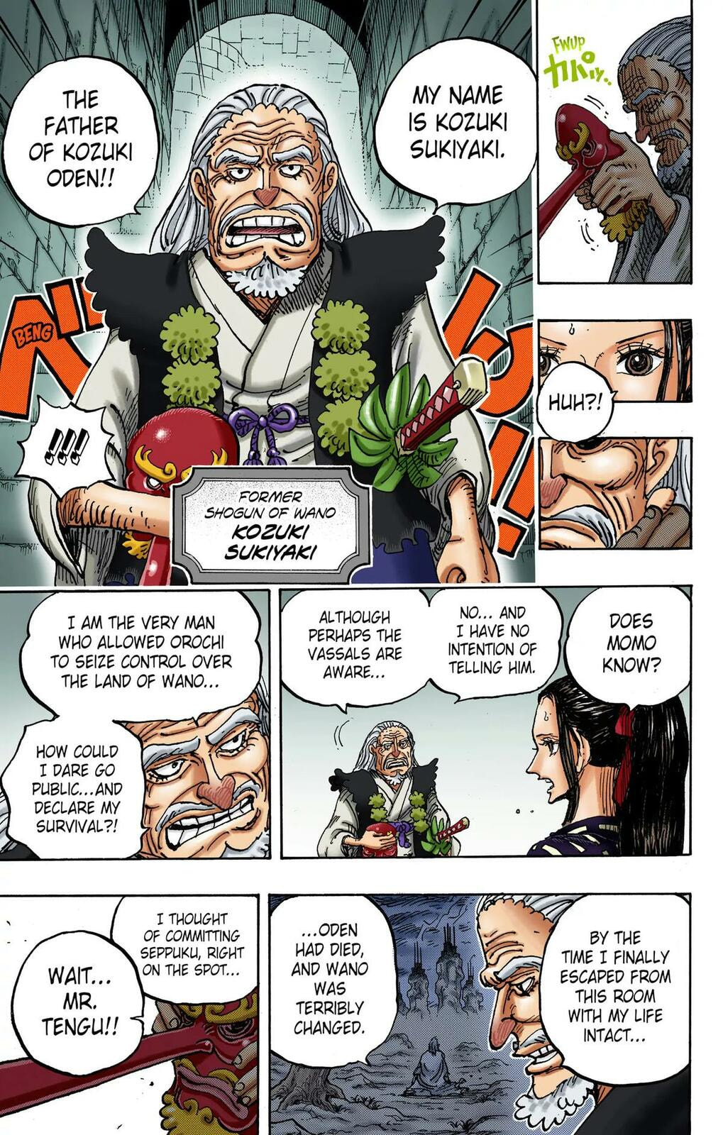 Read One Piece (Colored) chapter 1053 image 7 on Lezhin