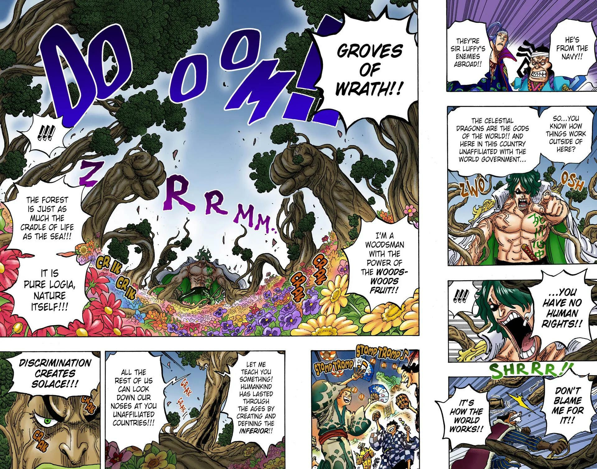 Read One Piece (Colored) chapter 1054 image 3 on Lezhin