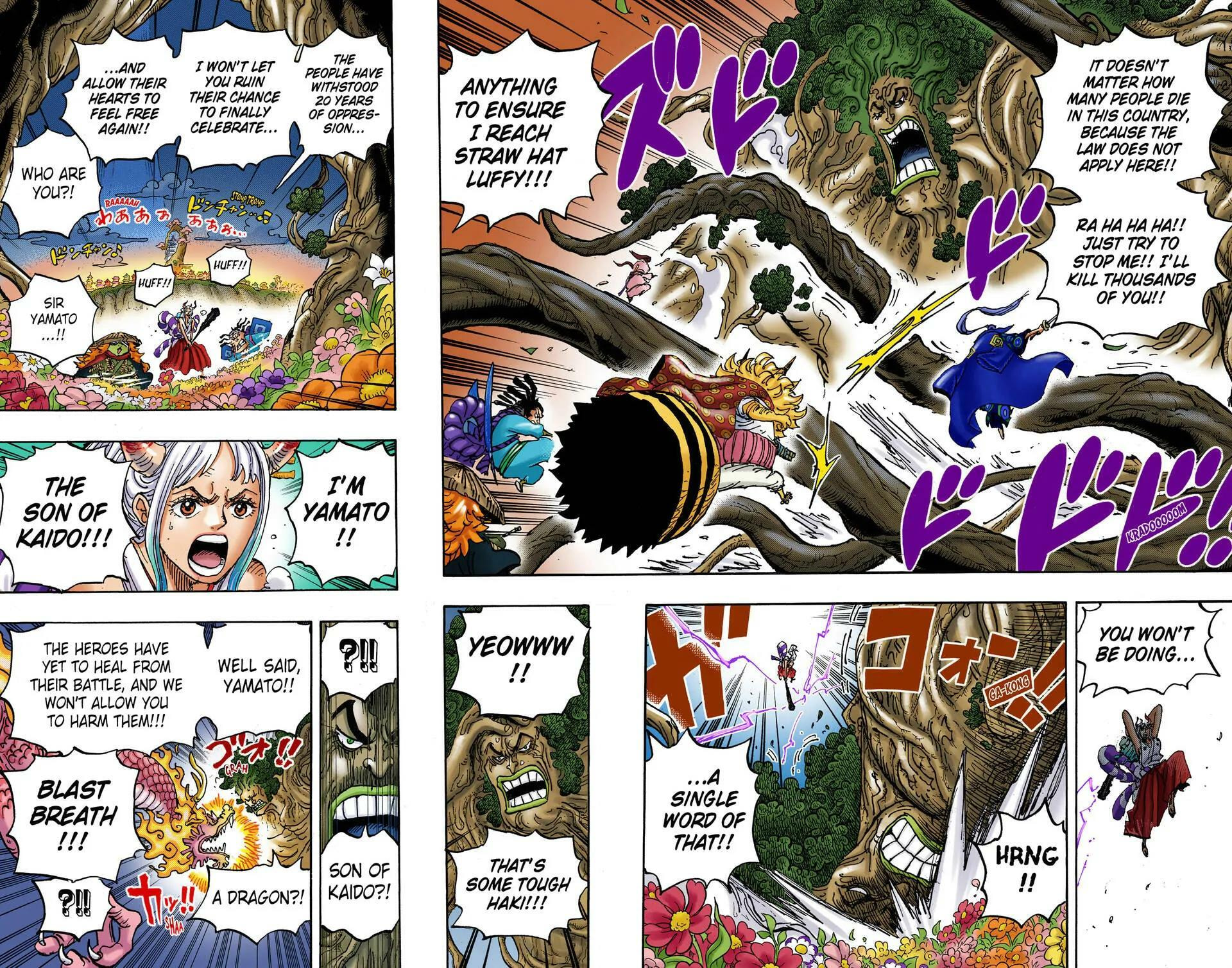 Read One Piece (Colored) chapter 1054 image 4 on Lezhin