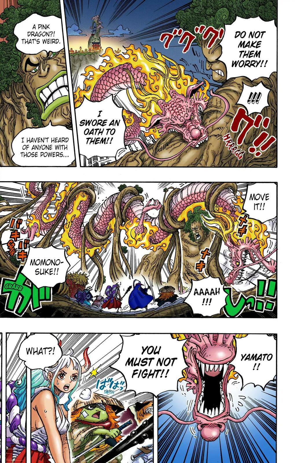 Read One Piece (Colored) chapter 1054 image 6 on Lezhin