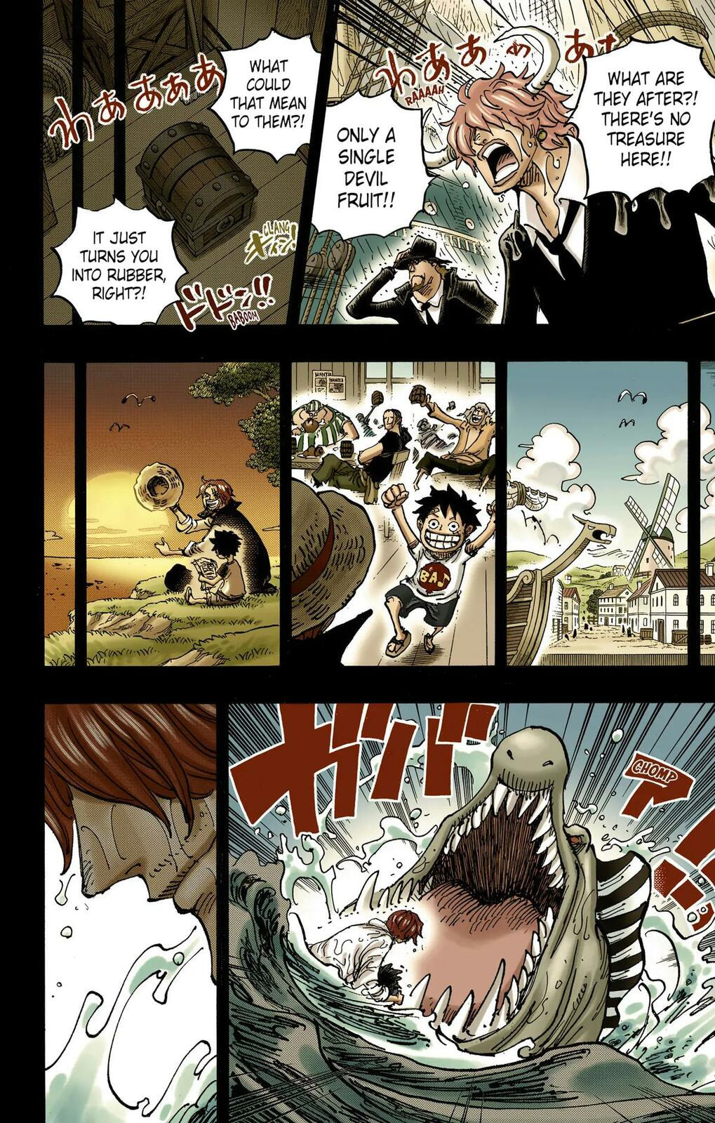 Read One Piece (Colored) chapter 1054 image 9 on Lezhin
