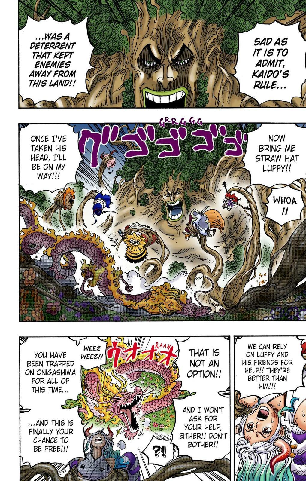 Read One Piece (Colored) chapter 1055 image 10 on Lezhin