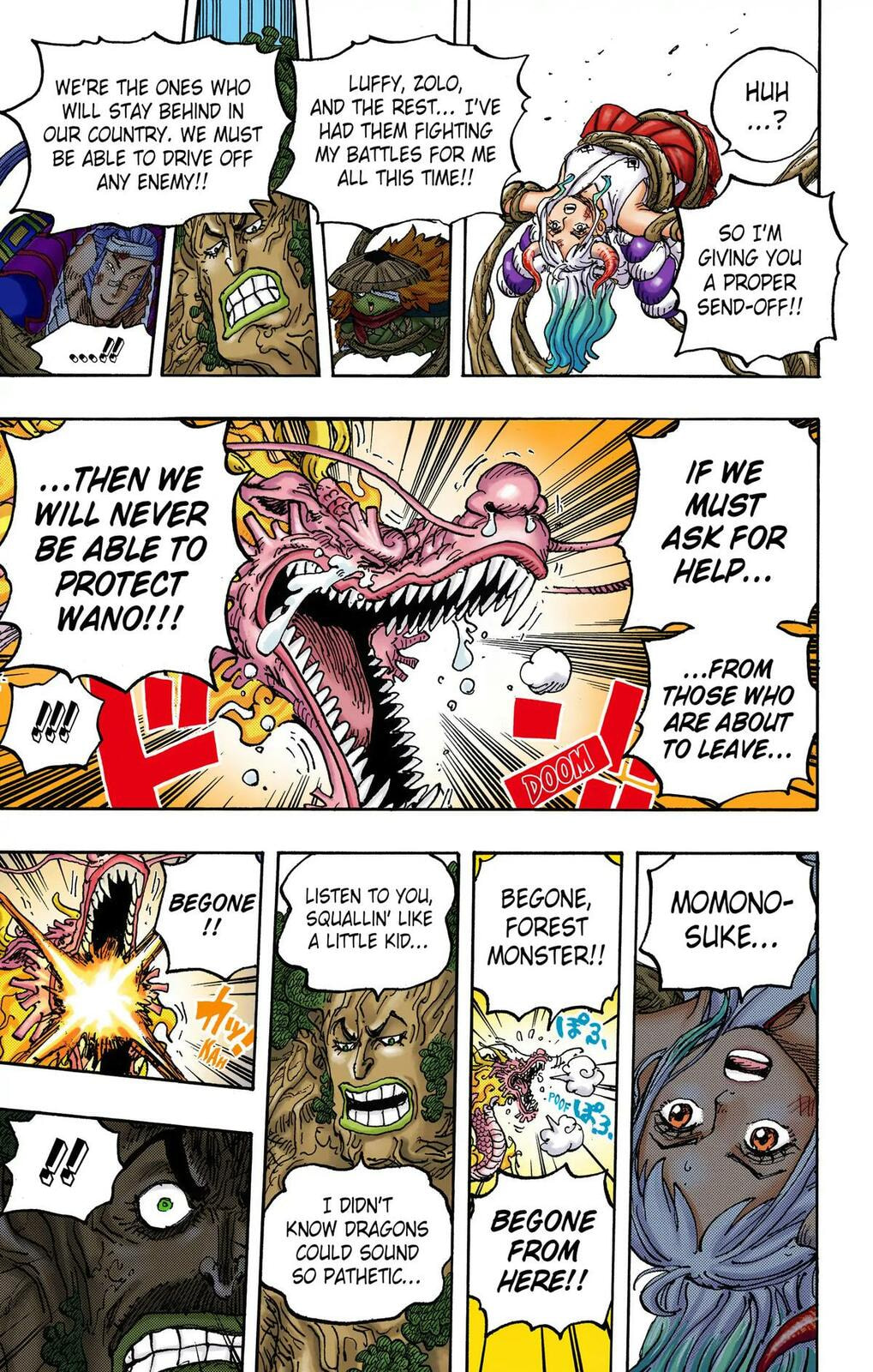 Read One Piece (Colored) chapter 1055 image 11 on Lezhin