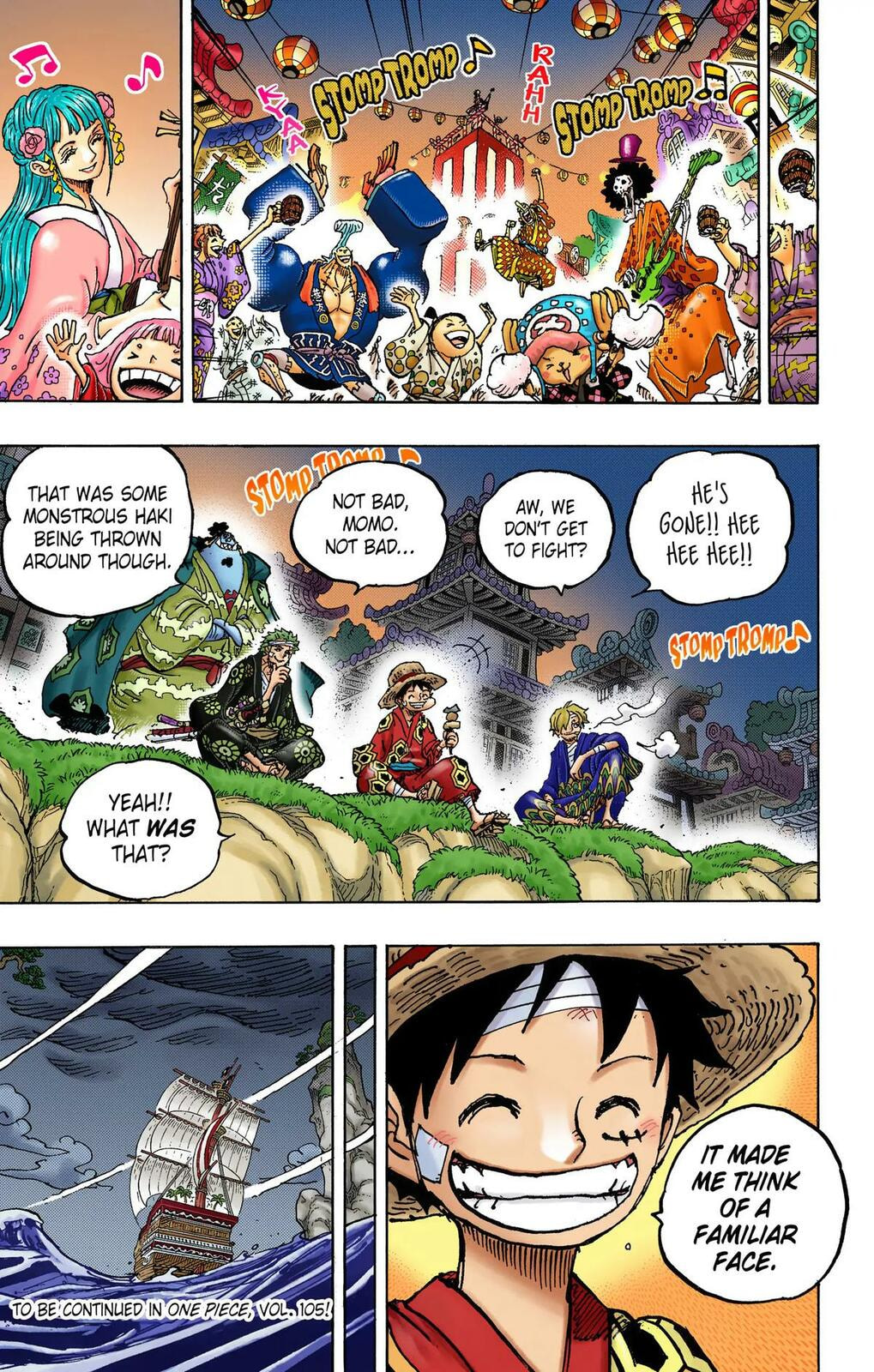 Read One Piece (Colored) chapter 1055 image 16 on Lezhin