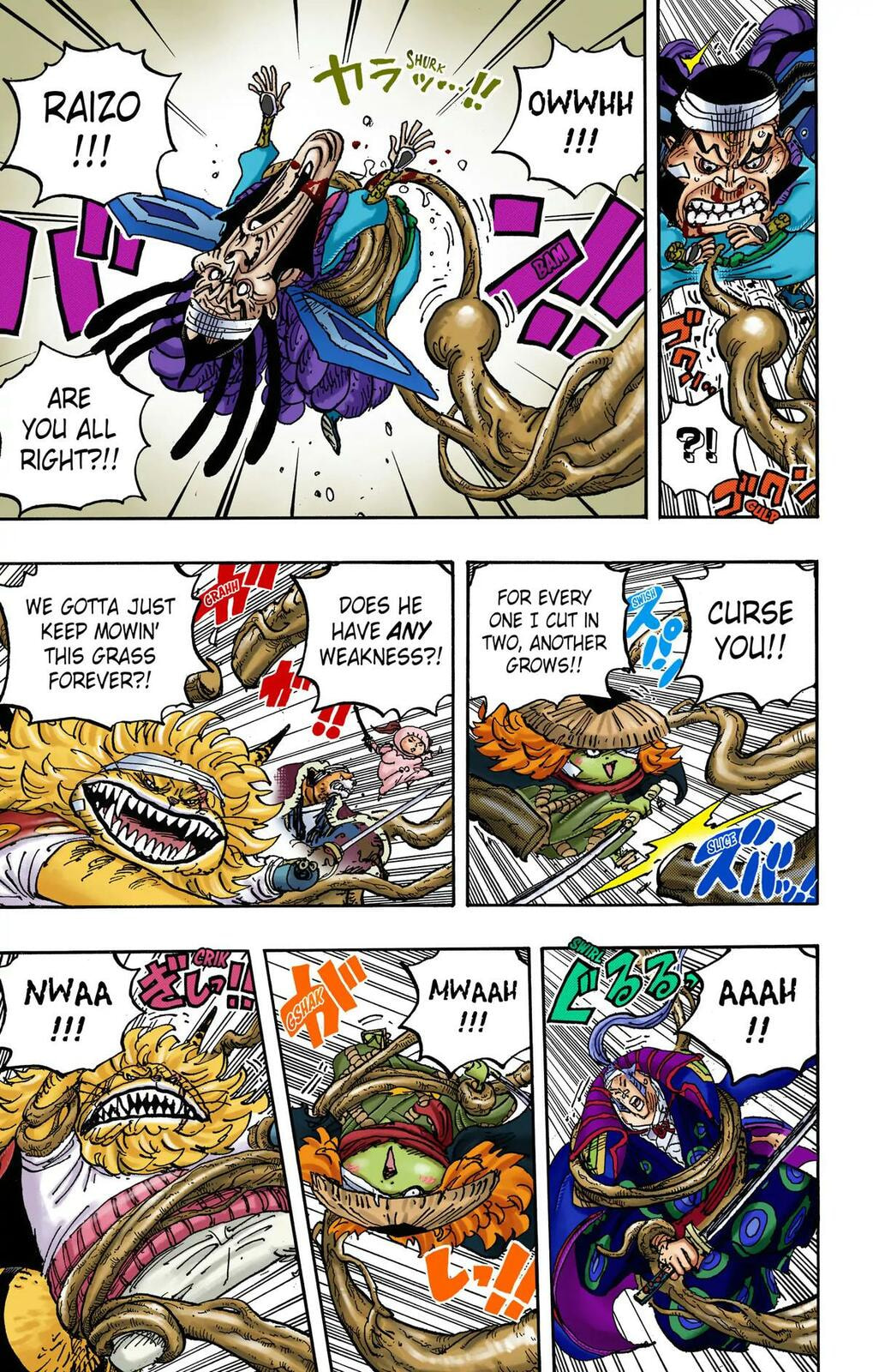 Read One Piece (Colored) chapter 1055 image 4 on Lezhin