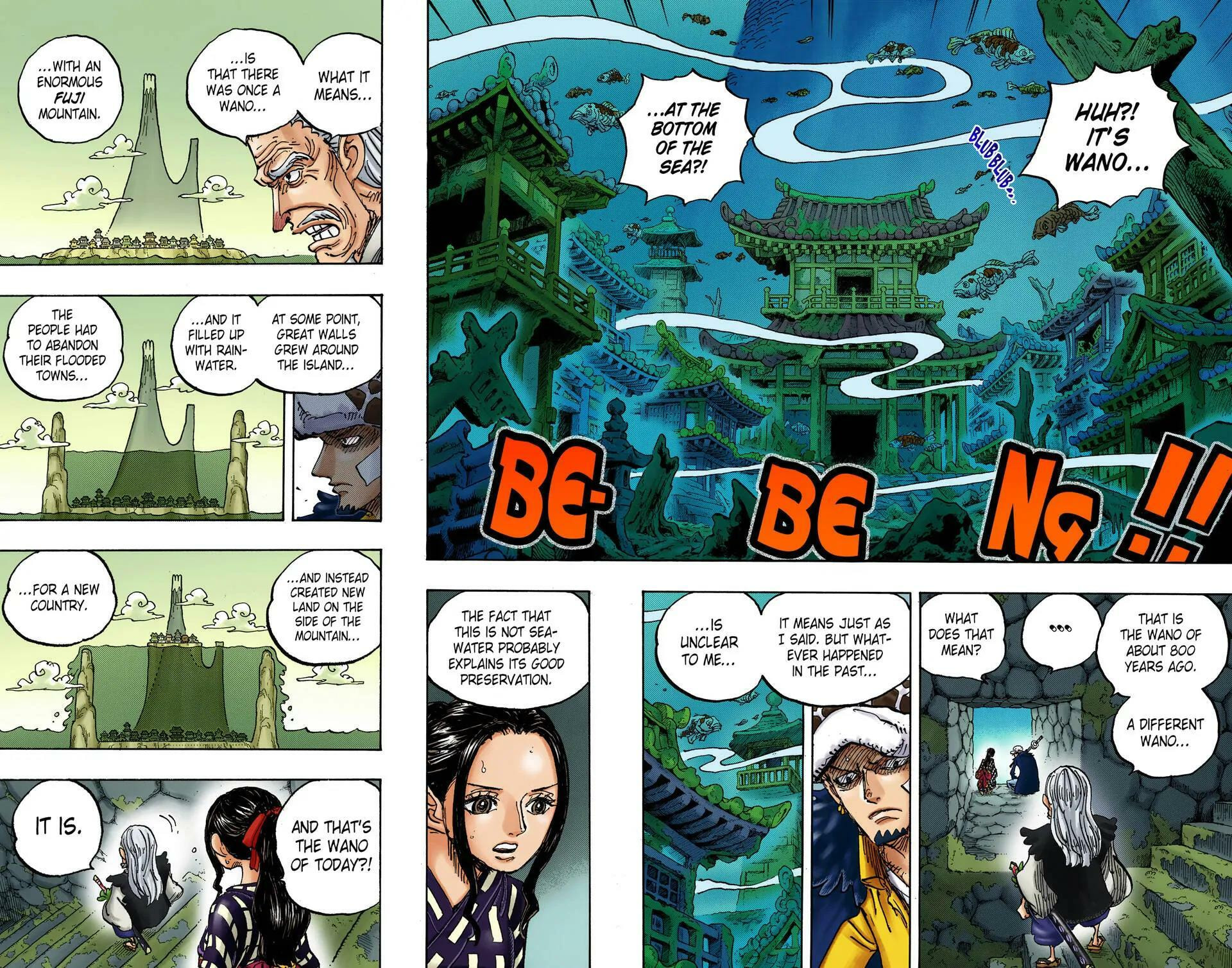Read One Piece (Colored) chapter 1055 image 7 on Lezhin
