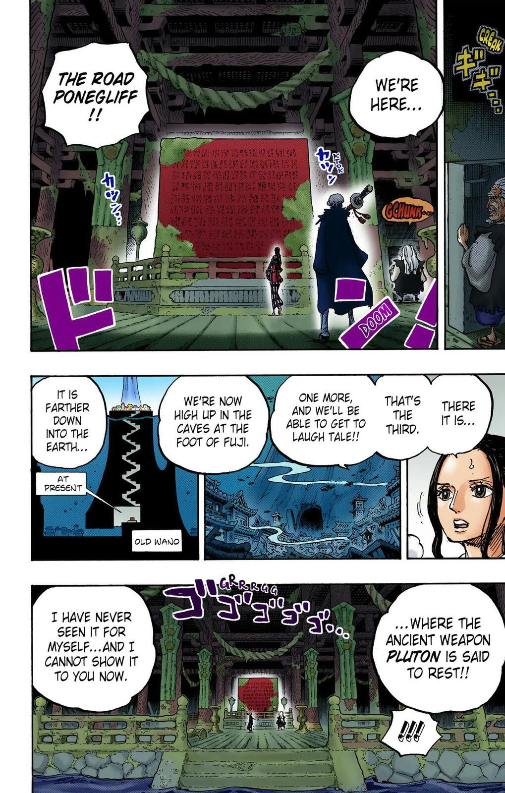 Read One Piece (Colored) chapter 1055 image 8 on Lezhin