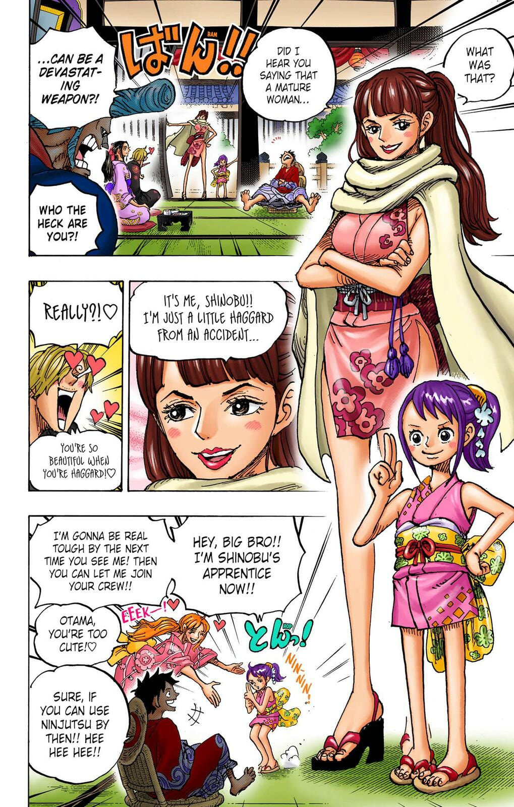 Read One Piece (Colored) chapter 1056 image 13 on Lezhin
