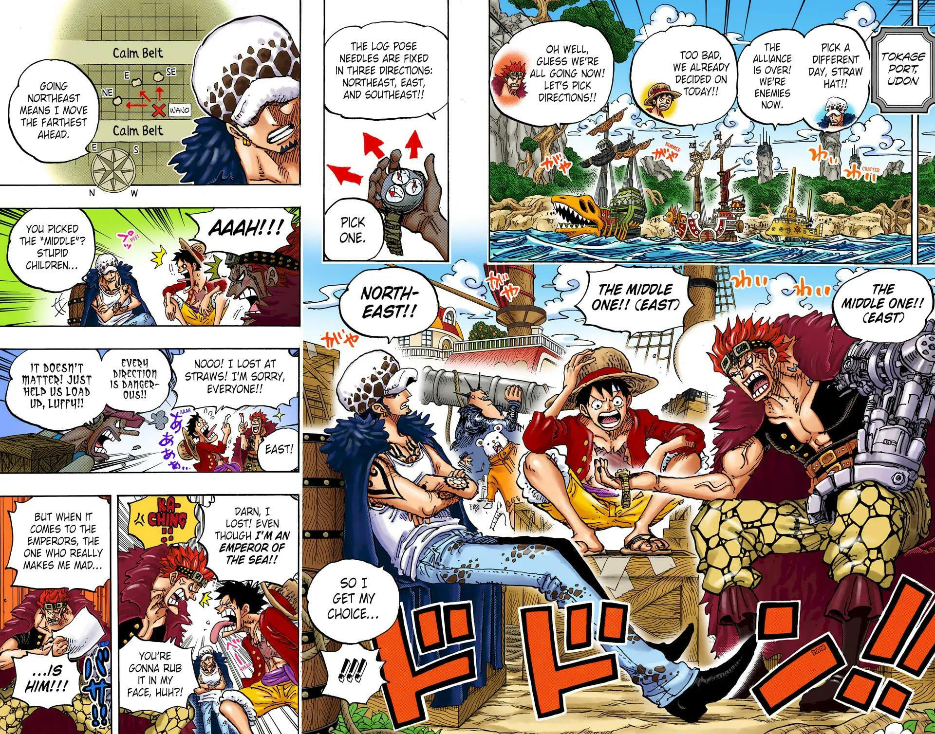 Read One Piece (Colored) chapter 1056 image 17 on Lezhin