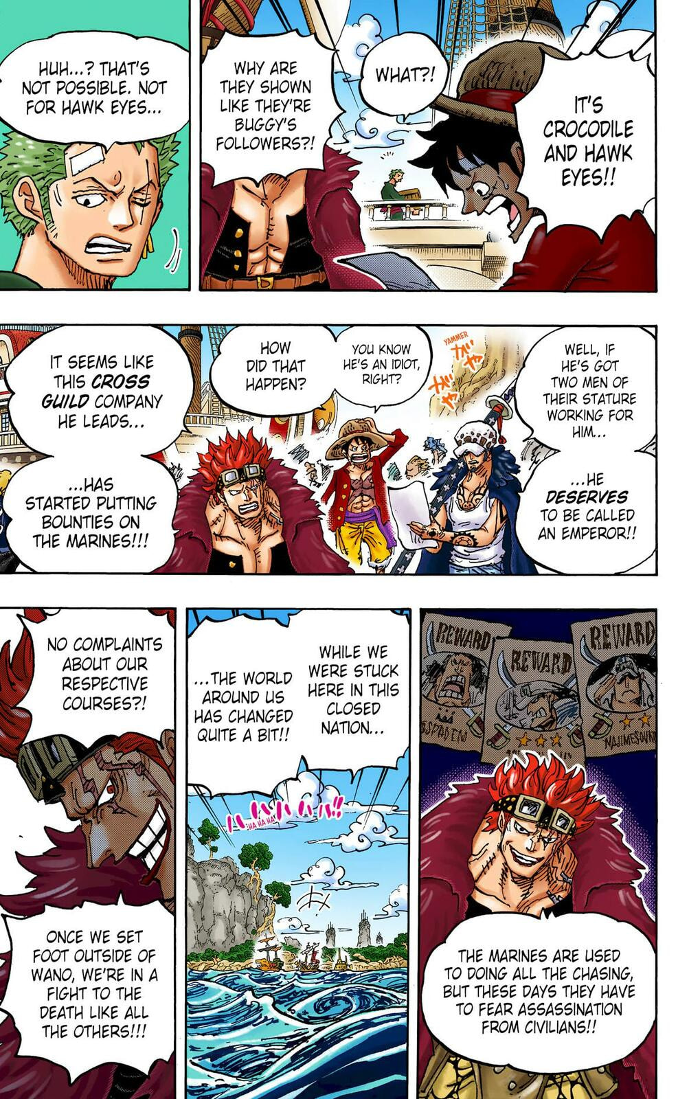 Read One Piece (Colored) chapter 1056 image 19 on Lezhin