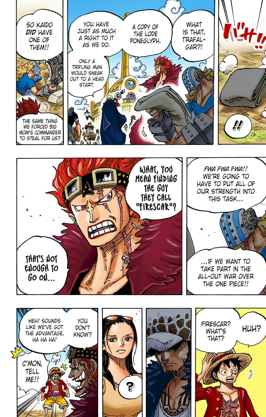 Read One Piece (Colored) chapter 1056 image 20 on Lezhin
