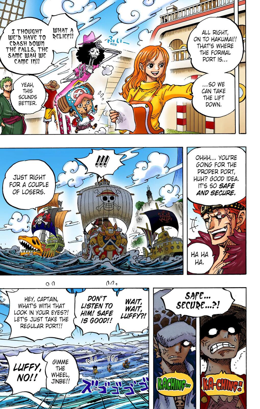 Read One Piece (Colored) chapter 1057 image 10 on Lezhin