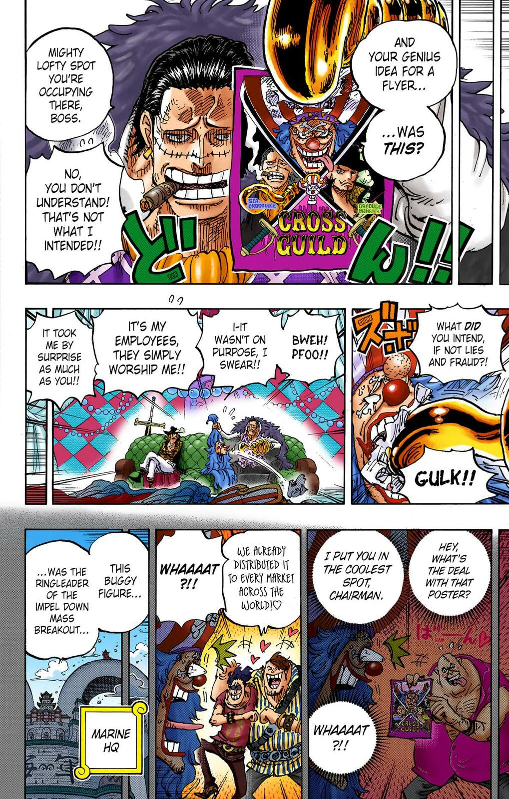 Read One Piece (Colored) chapter 1058 image 10 on Lezhin