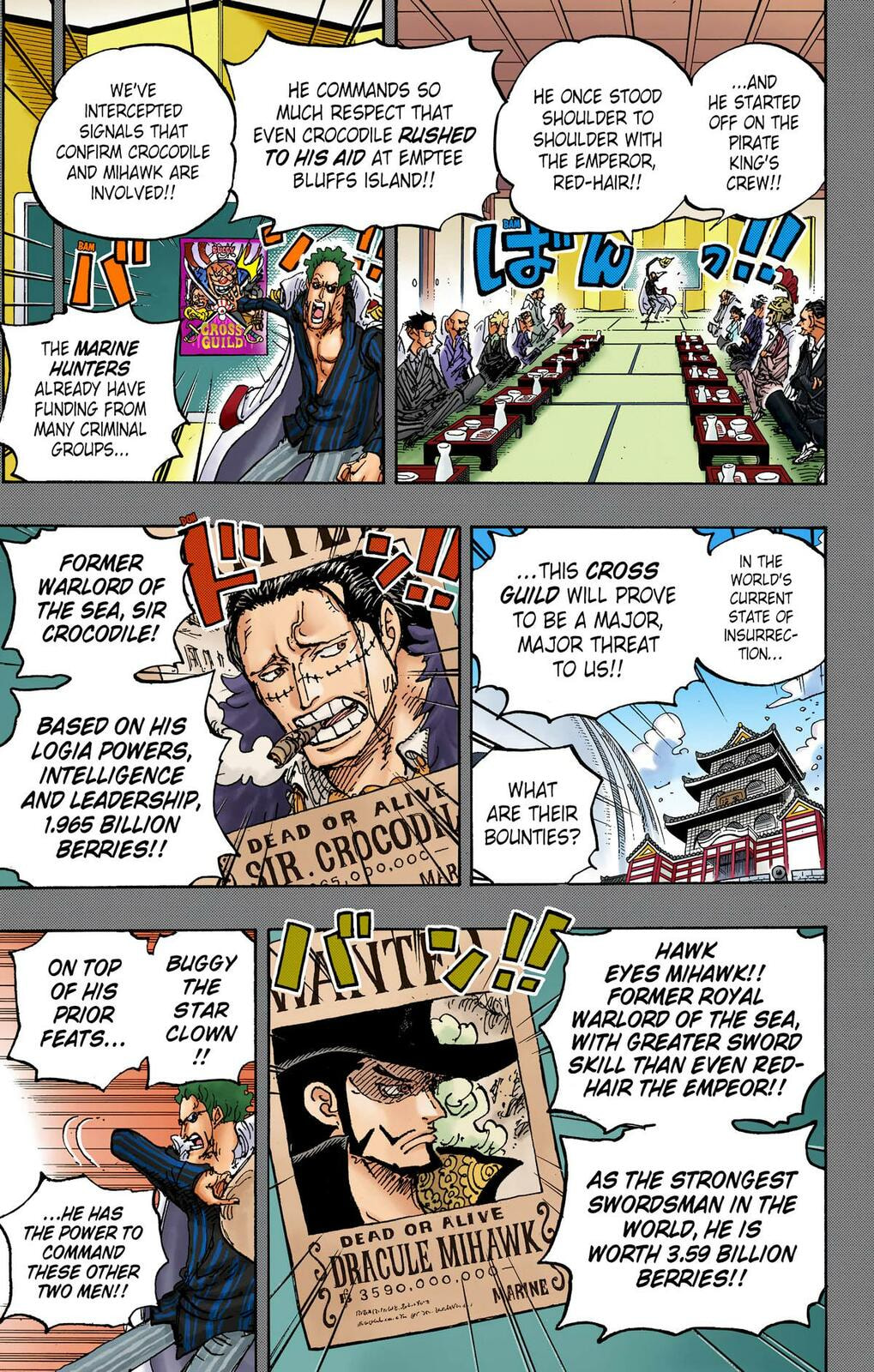 Read One Piece (Colored) chapter 1058 image 11 on Lezhin