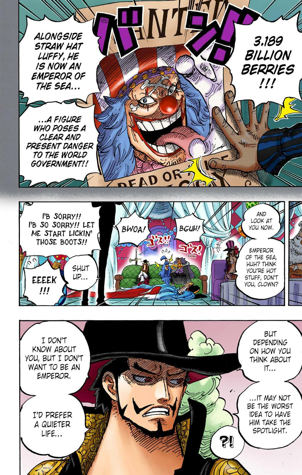 Read One Piece (Colored) chapter 1058 image 12 on Lezhin