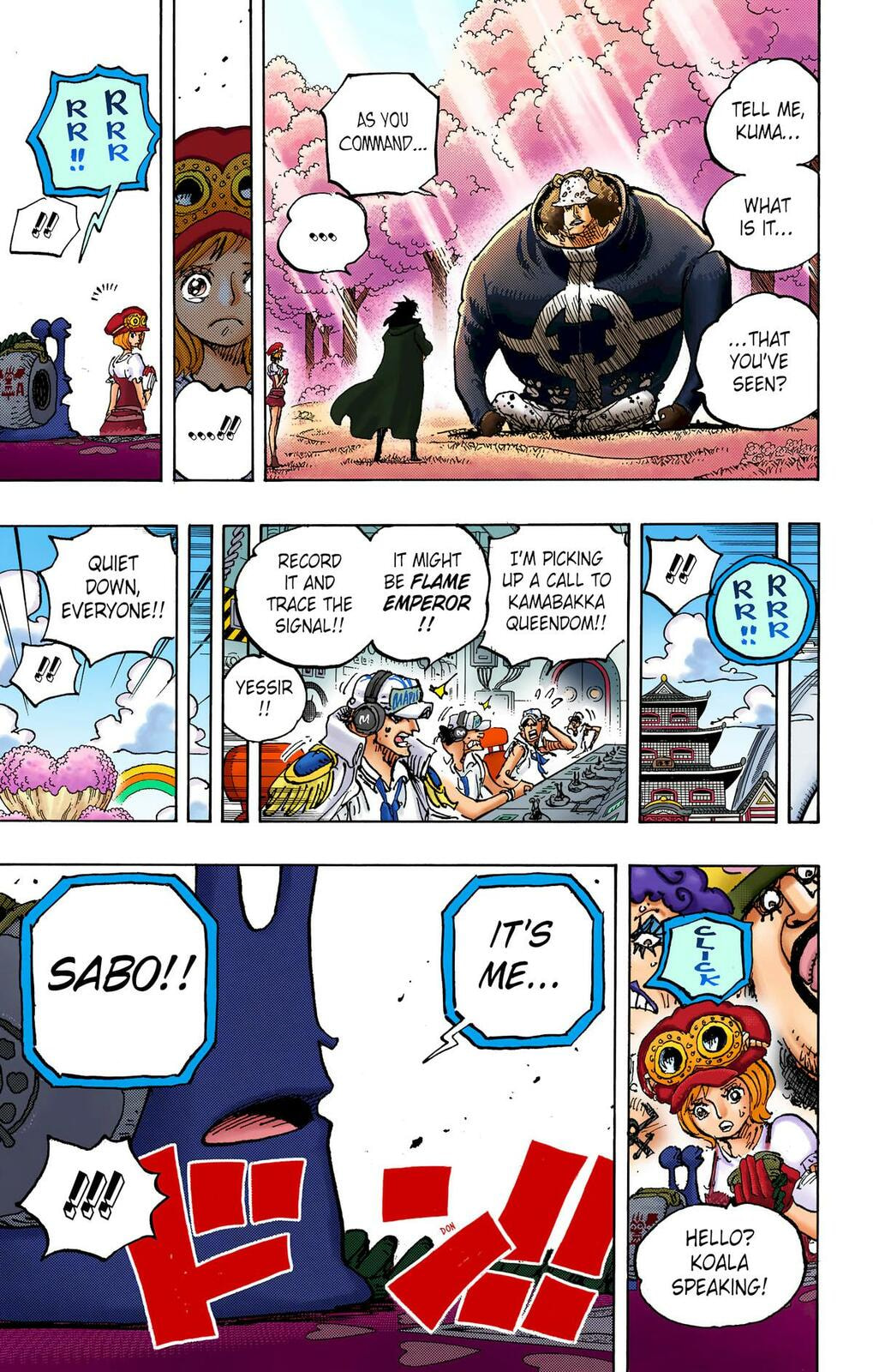 Read One Piece (Colored) chapter 1058 image 15 on Lezhin
