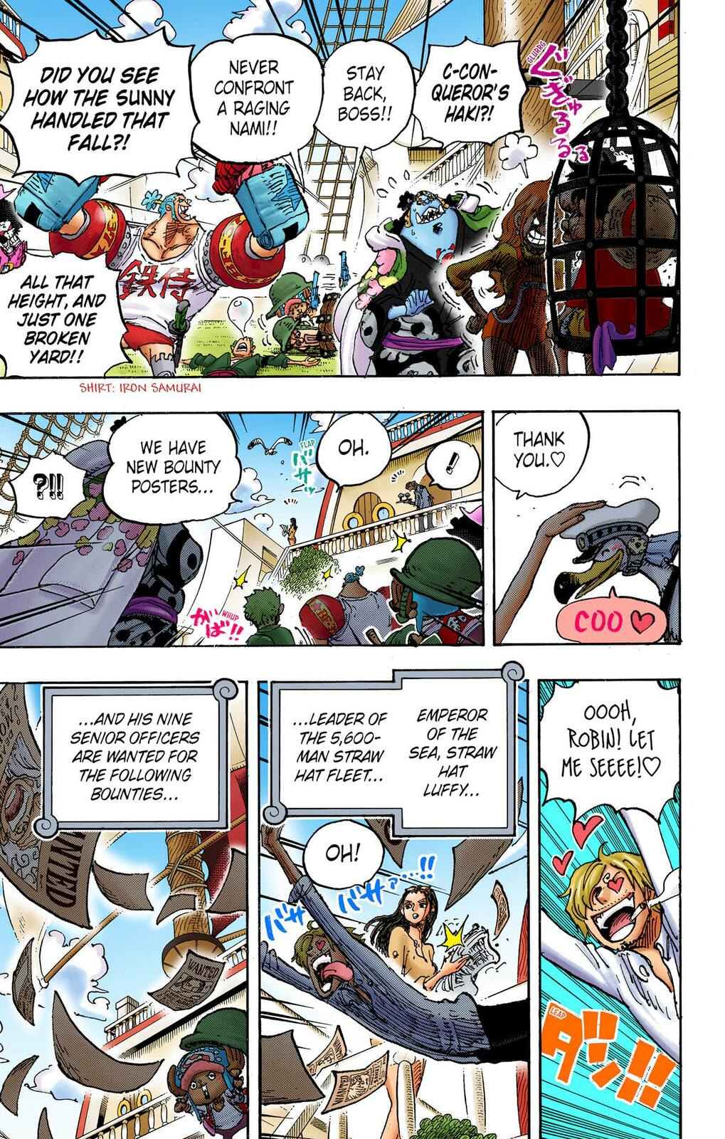 Read One Piece (Colored) chapter 1058 image 2 on Lezhin