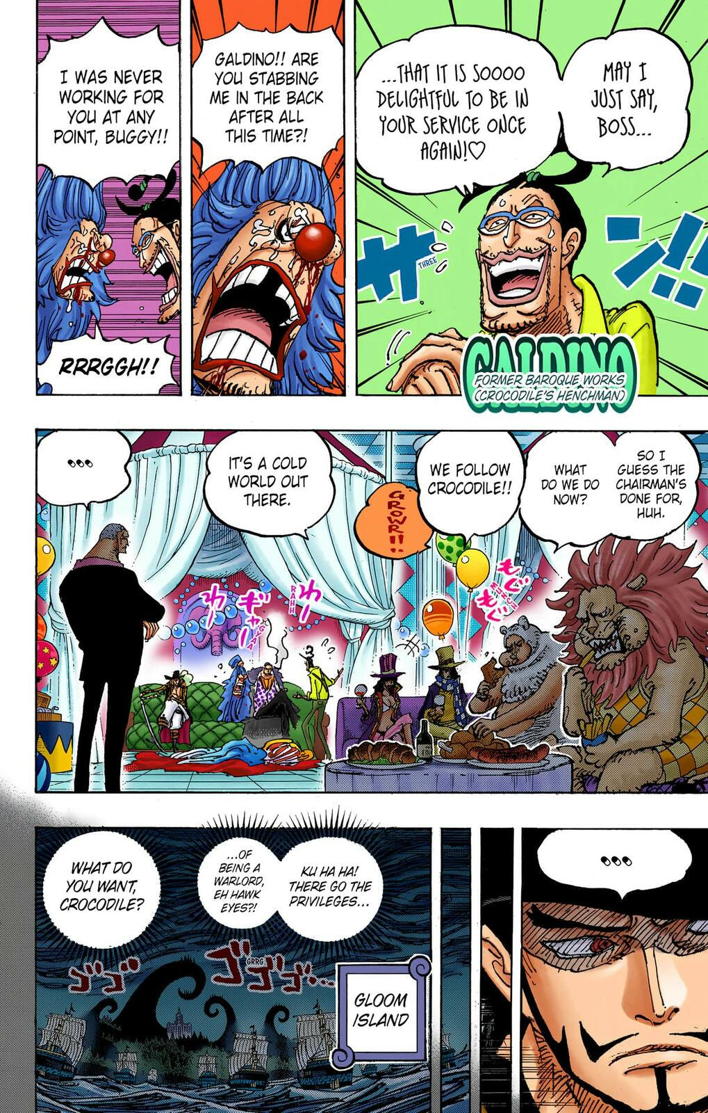 Read One Piece (Colored) chapter 1058 image 6 on Lezhin