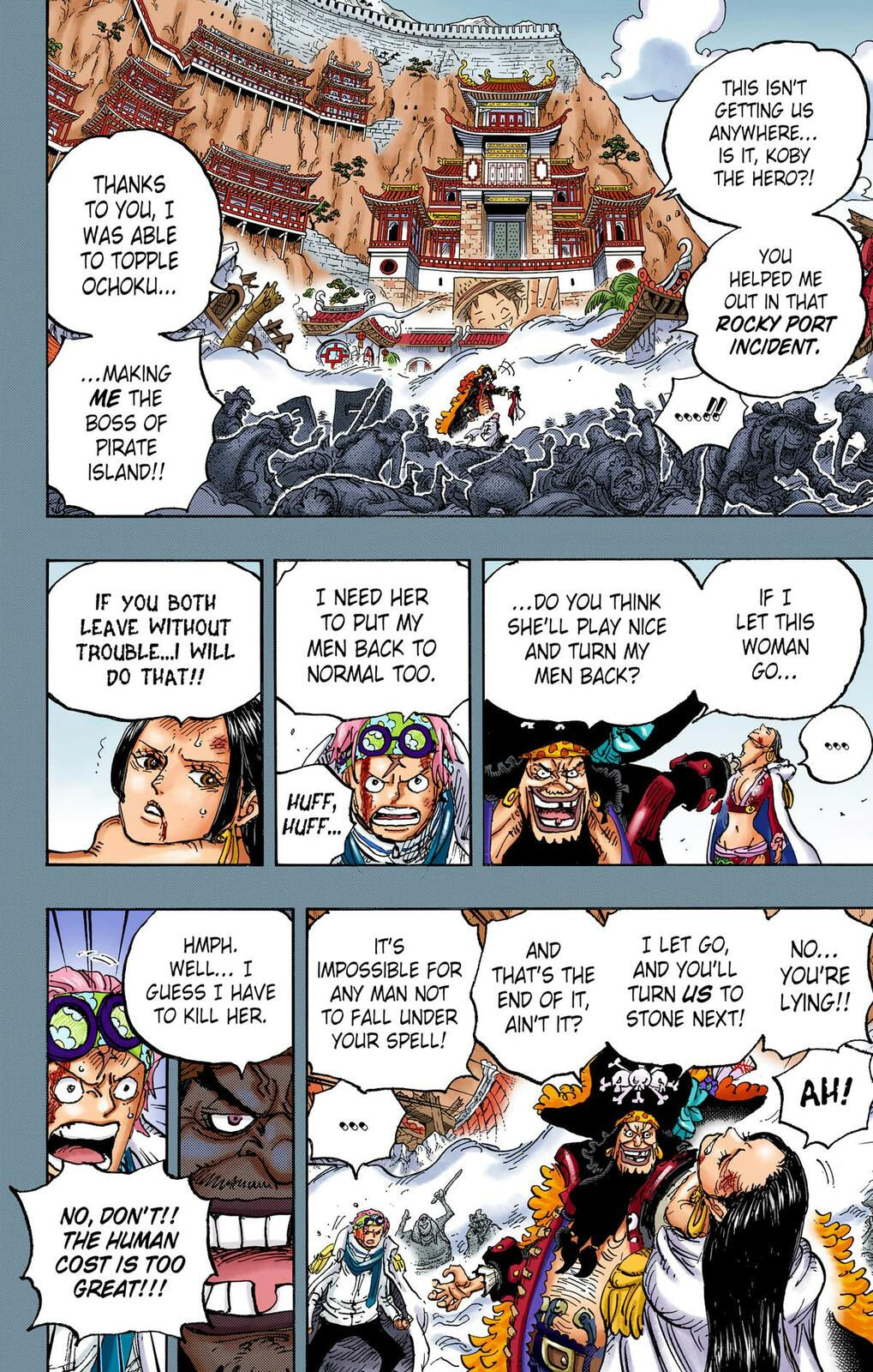 Read One Piece (Colored) chapter 1059 image 12 on Lezhin