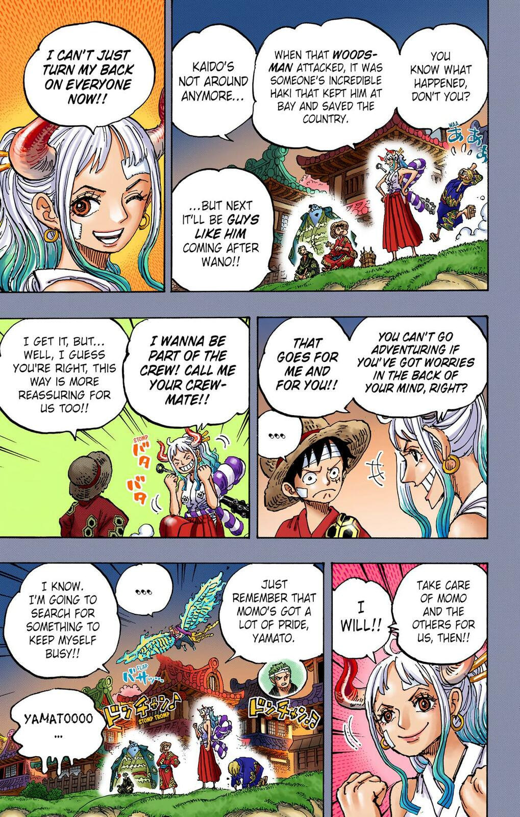Read One Piece (Colored) chapter 1059 image 2 on Lezhin