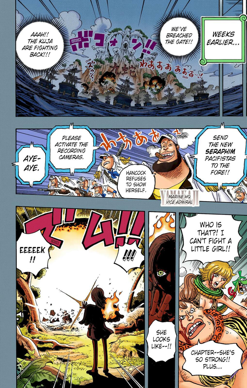 Read One Piece (Colored) chapter 1059 image 5 on Lezhin