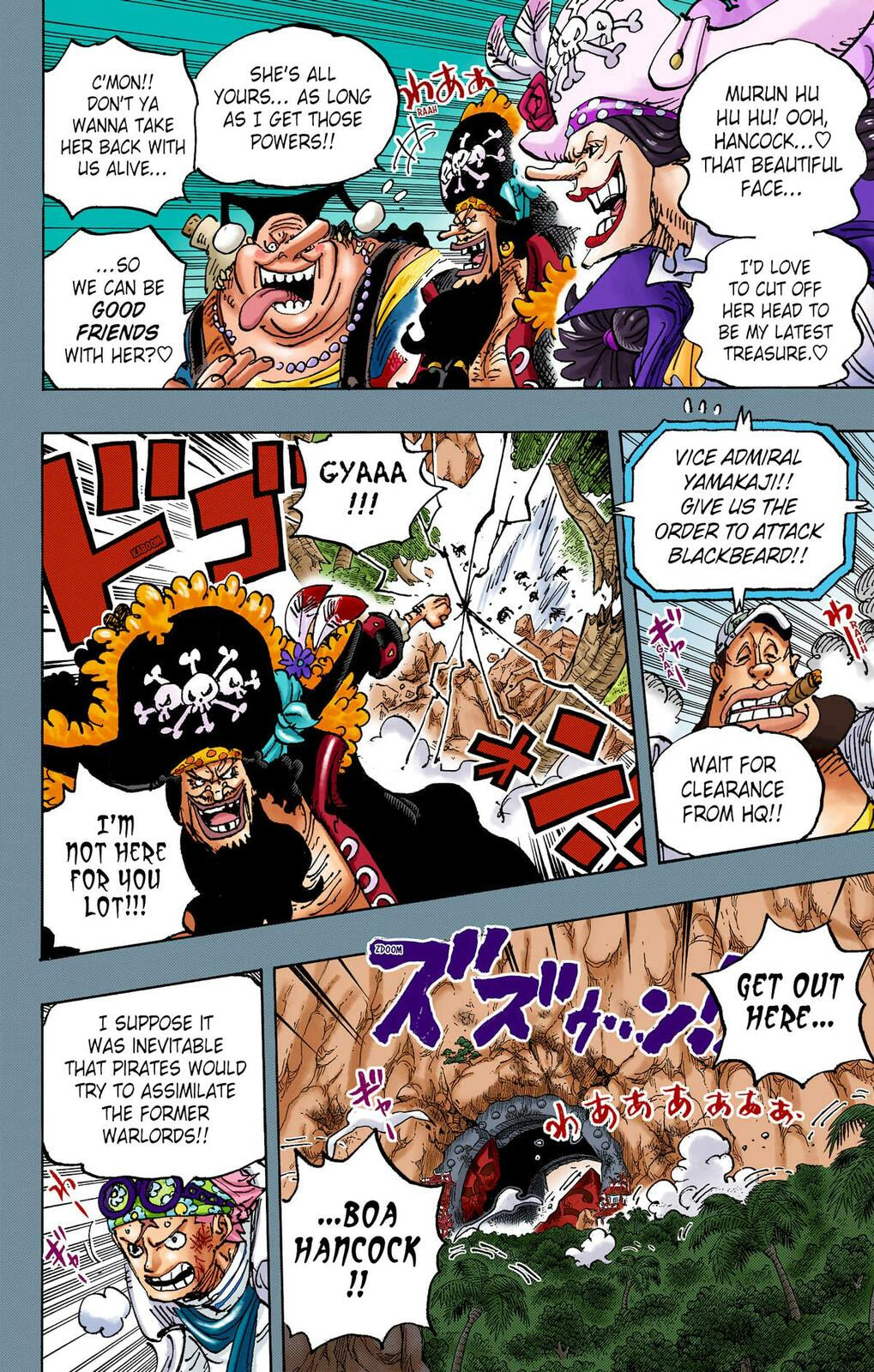 Read One Piece (Colored) chapter 1059 image 7 on Lezhin