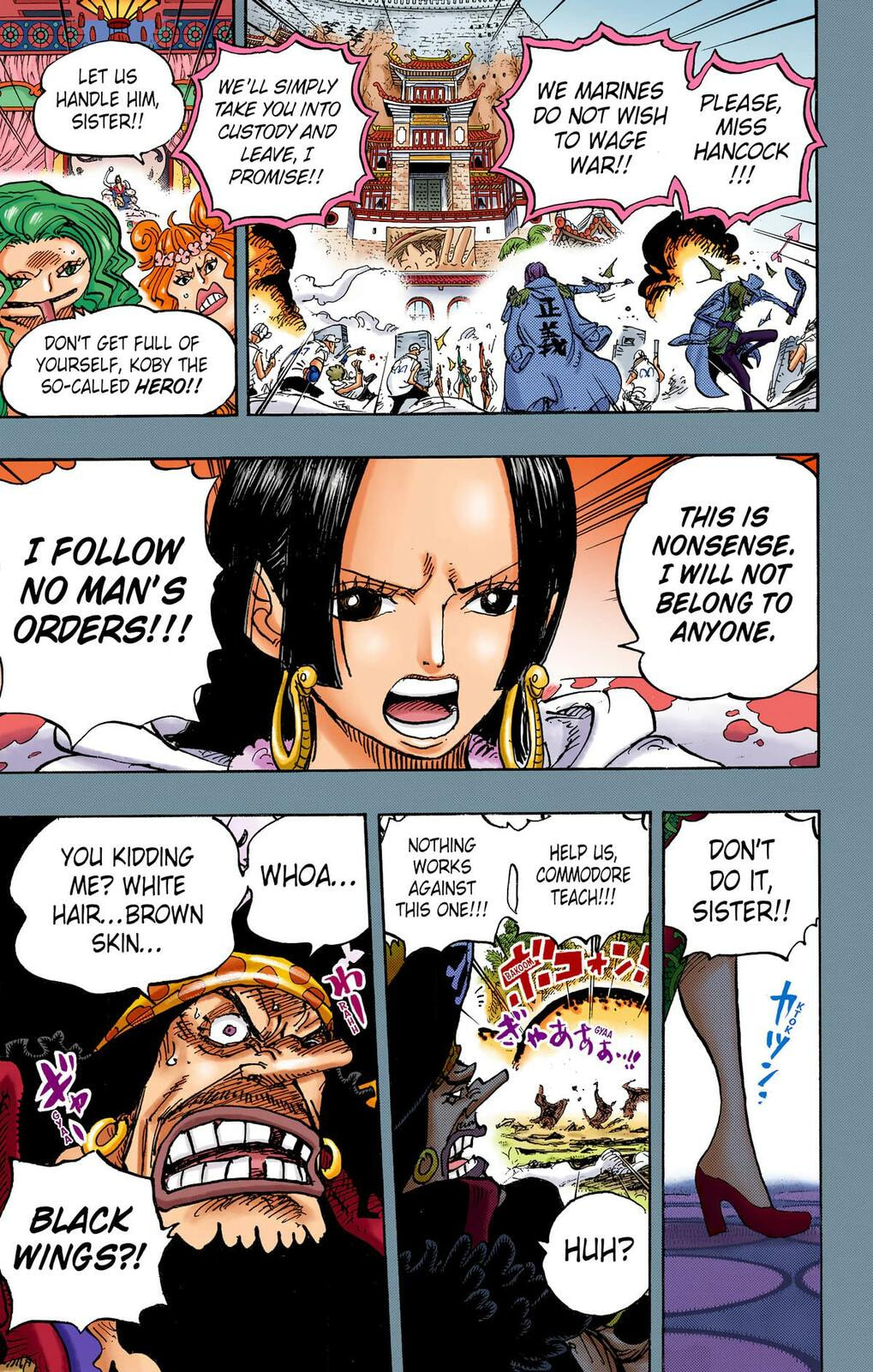Read One Piece (Colored) chapter 1059 image 8 on Lezhin