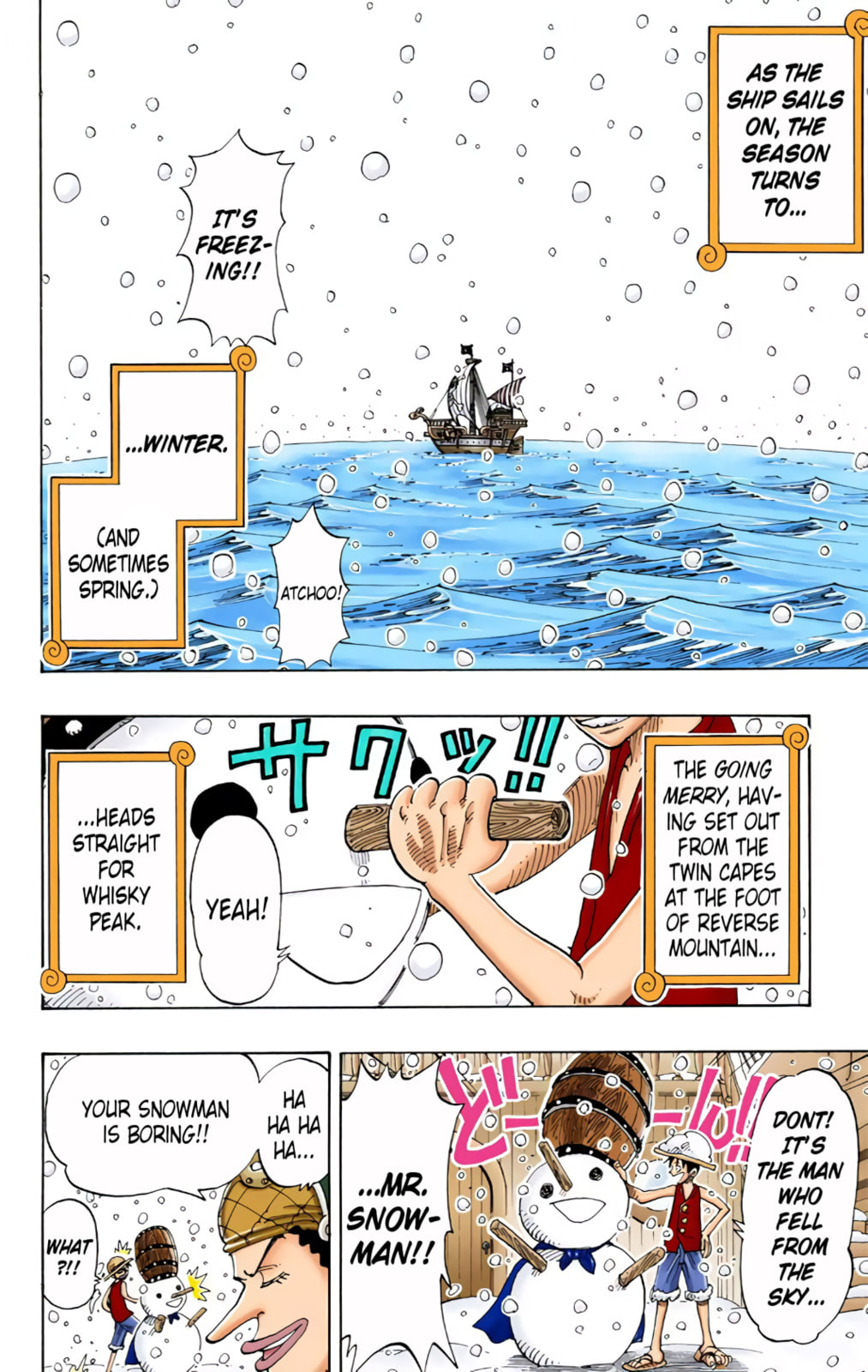 Read One Piece (Colored) chapter 106 image 1 on Lezhin