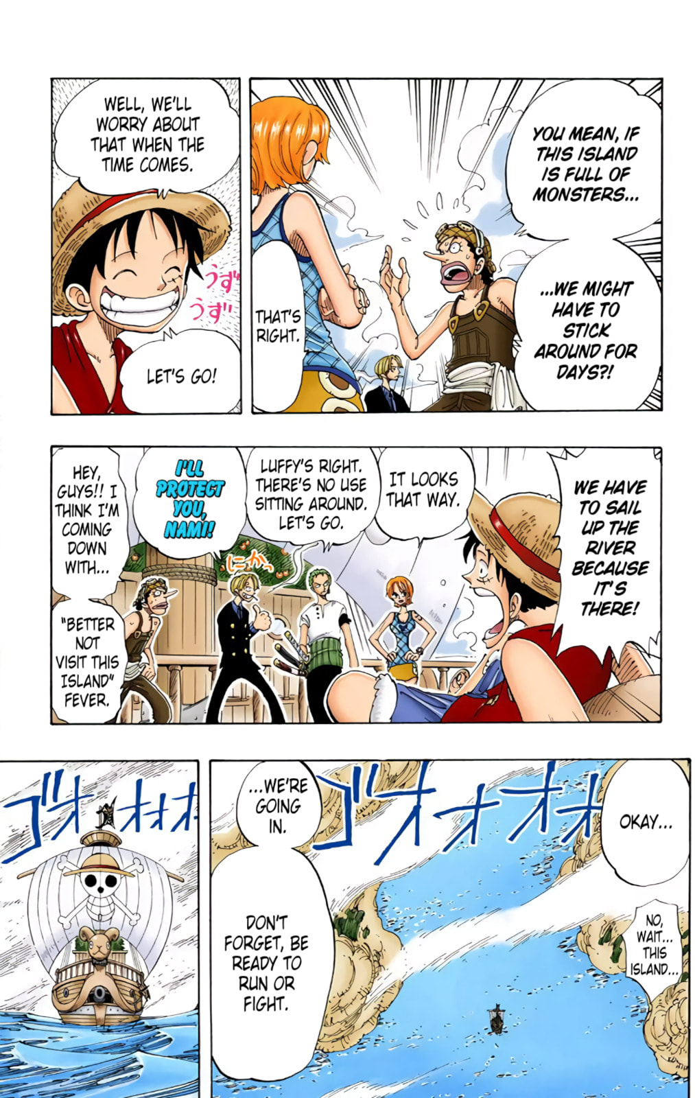Read One Piece (Colored) chapter 106 image 14 on Lezhin