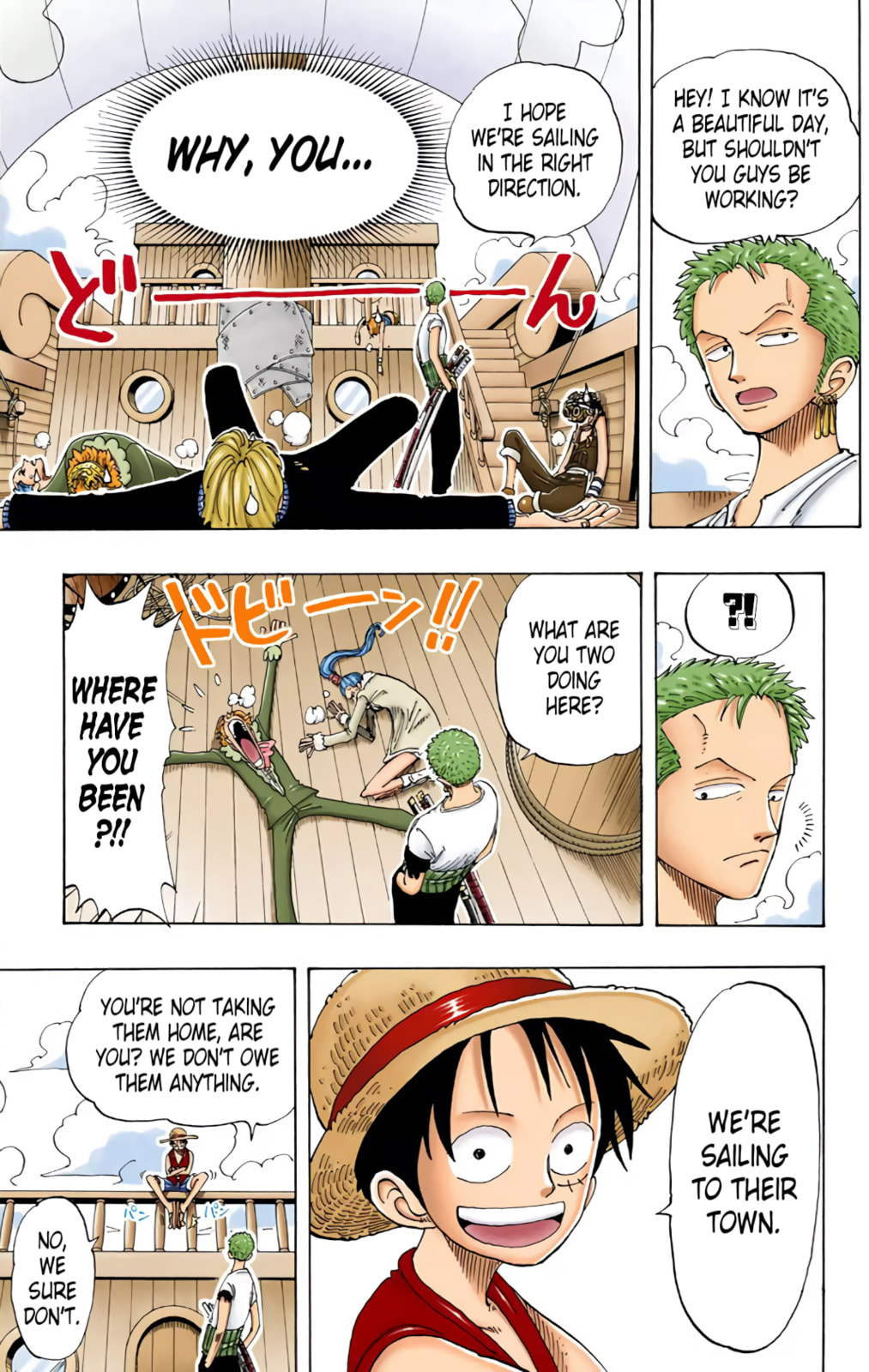 Read One Piece (Colored) chapter 106 image 8 on Lezhin