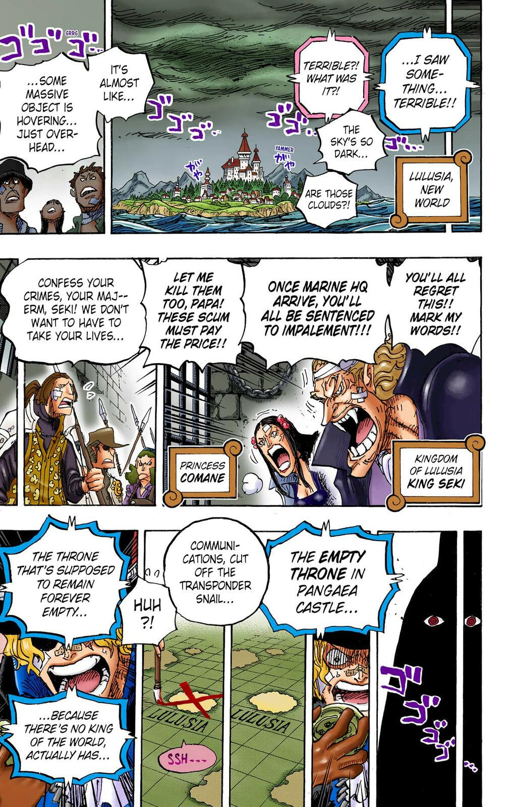 Read One Piece (Colored) chapter 1060 image 11 on Lezhin