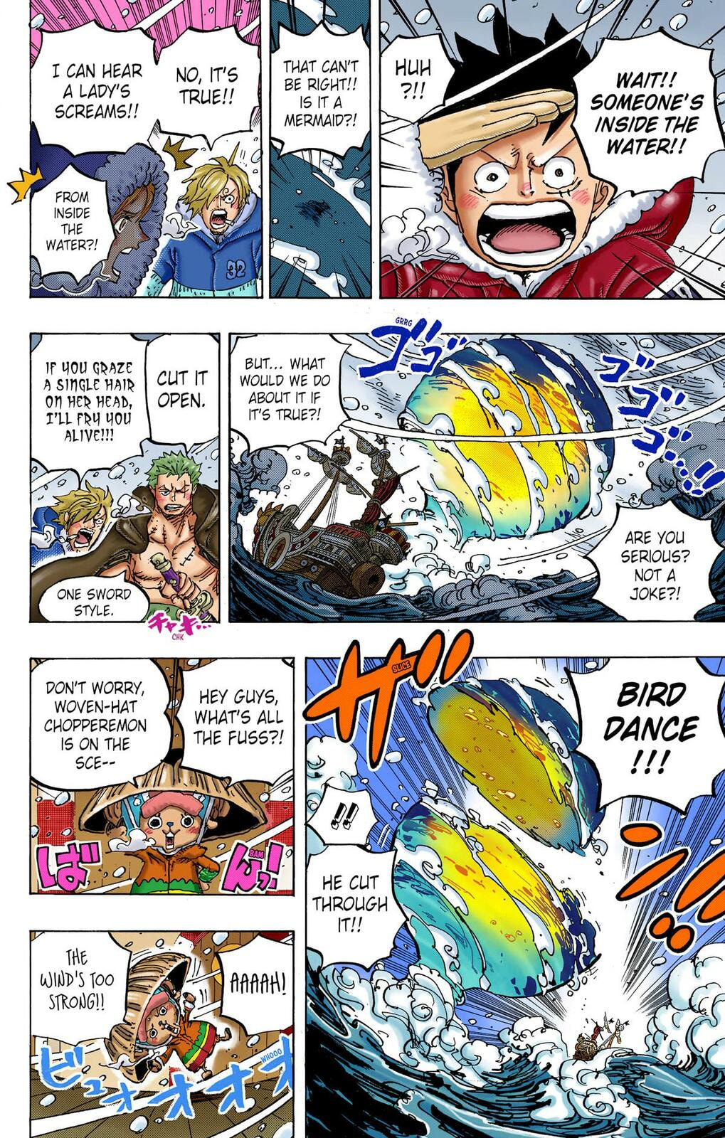 Read One Piece (Colored) chapter 1060 image 15 on Lezhin