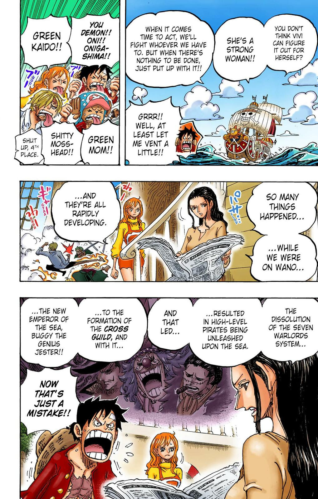 Read One Piece (Colored) chapter 1060 image 5 on Lezhin