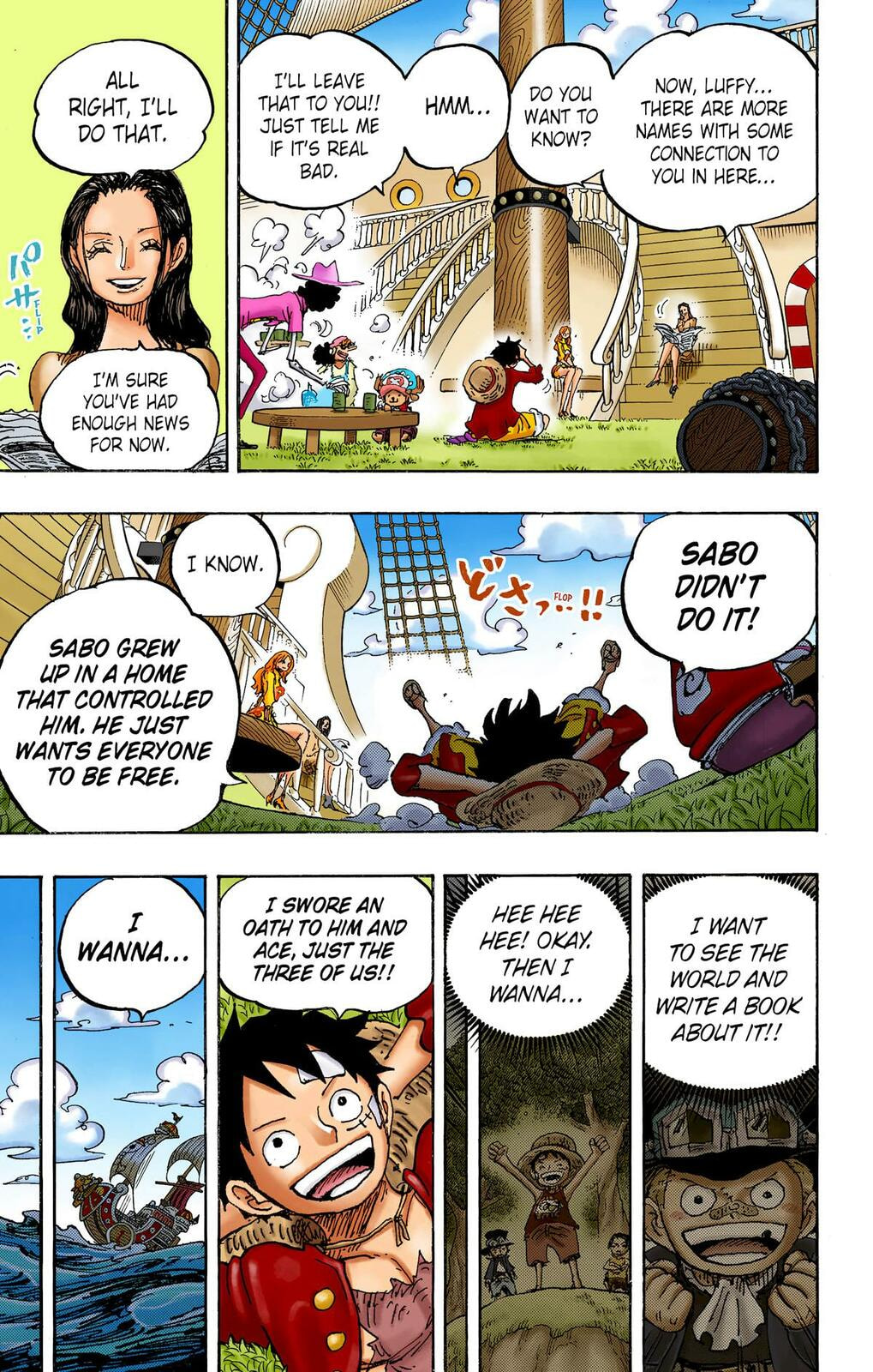 Read One Piece (Colored) chapter 1060 image 6 on Lezhin
