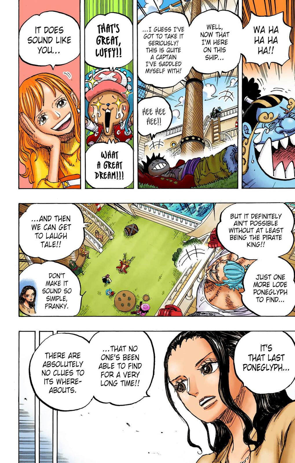 Read One Piece (Colored) chapter 1060 image 8 on Lezhin